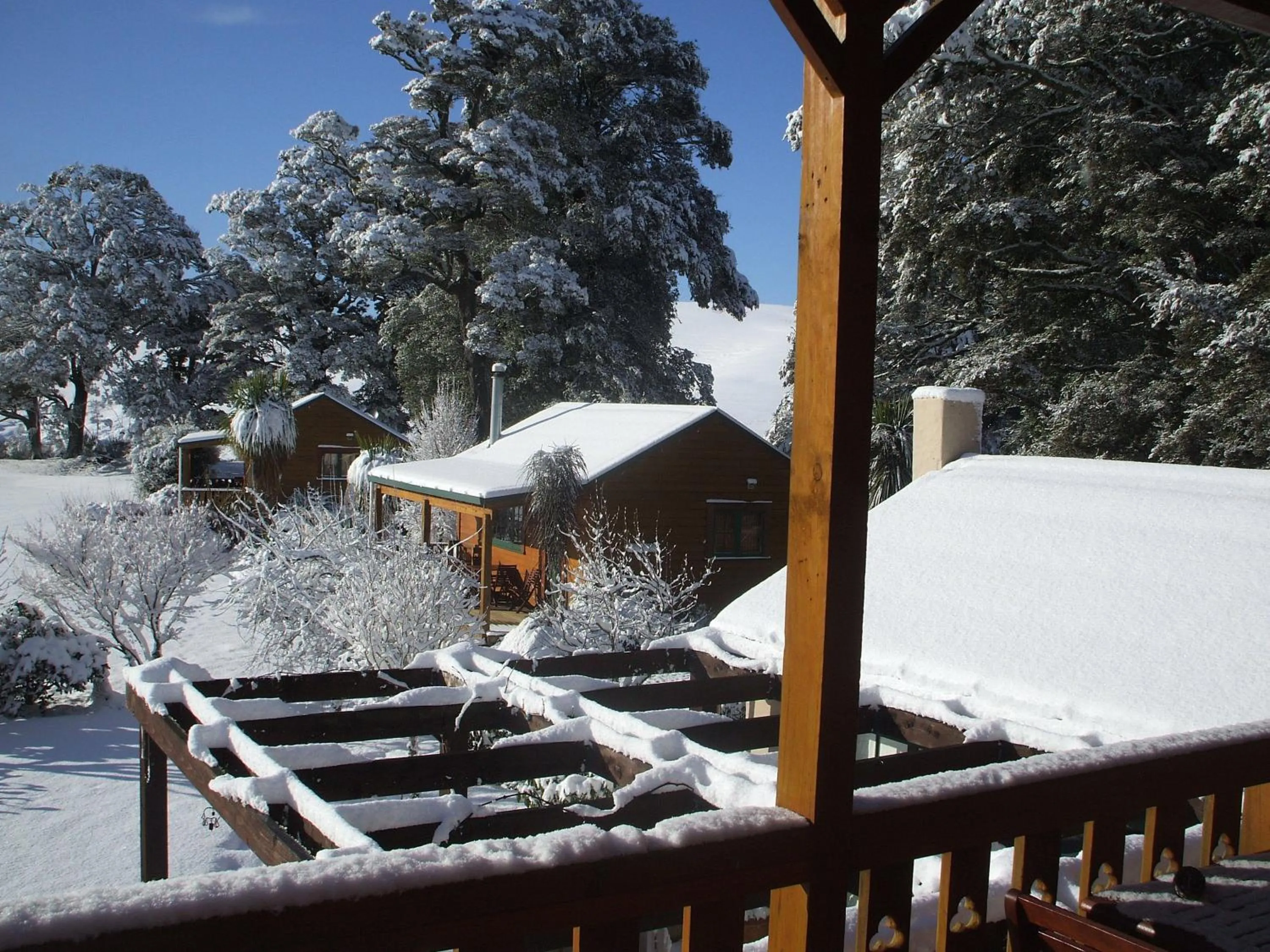 Facade/entrance in The River Lodge