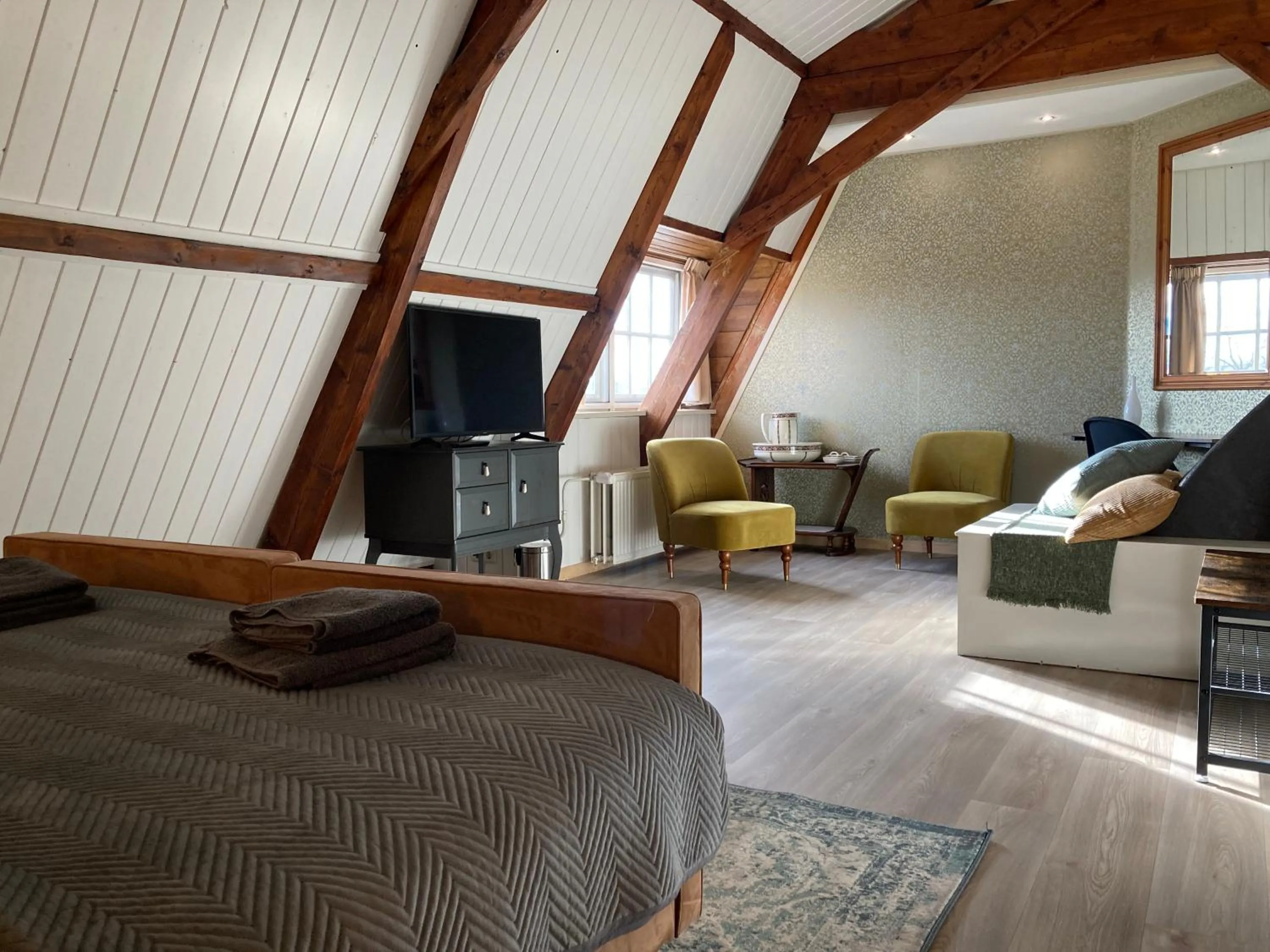 Bedroom, Bed in Het Klooster van Dalfsen