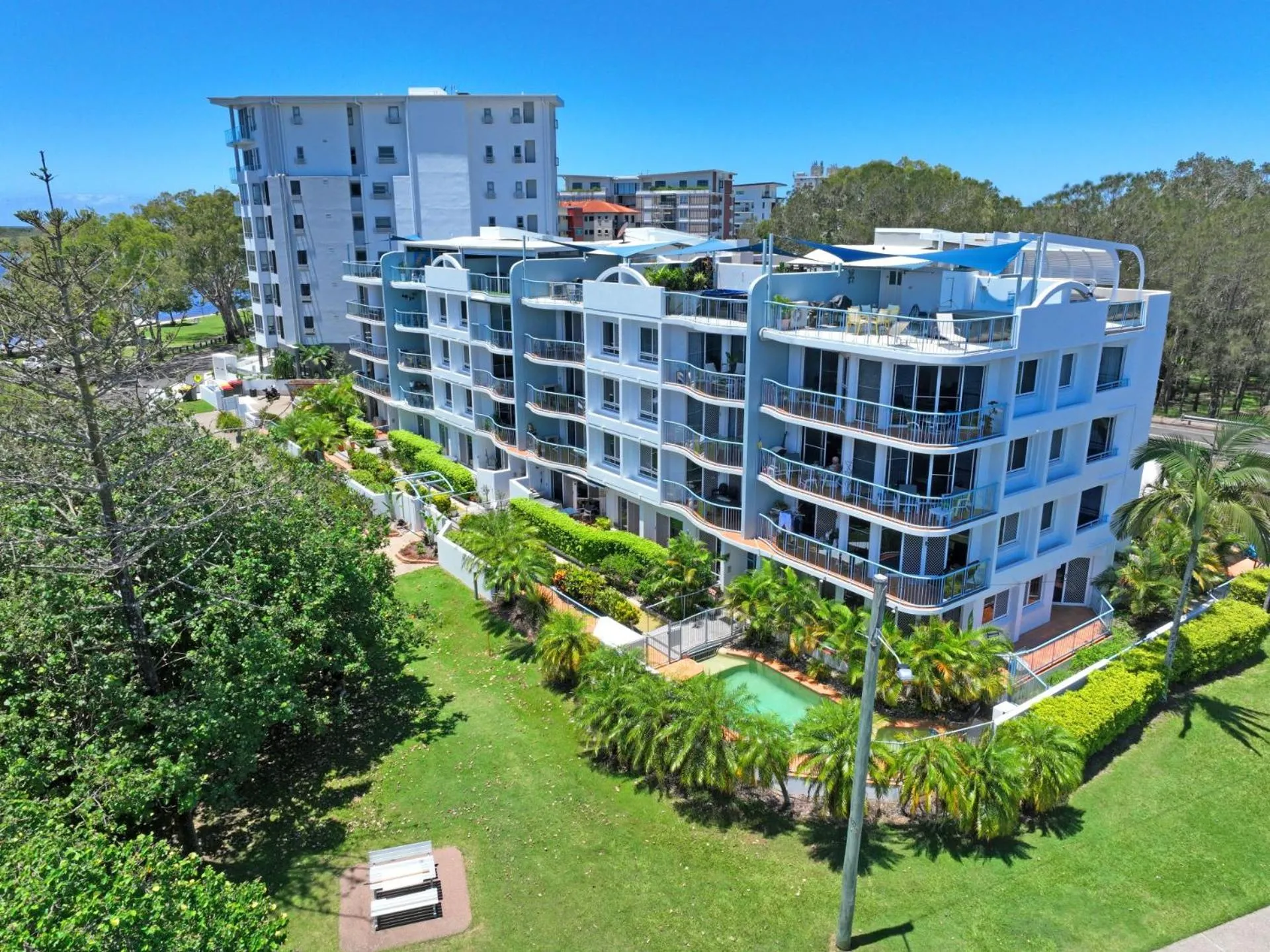 Garden in Reflections Holiday Apartments