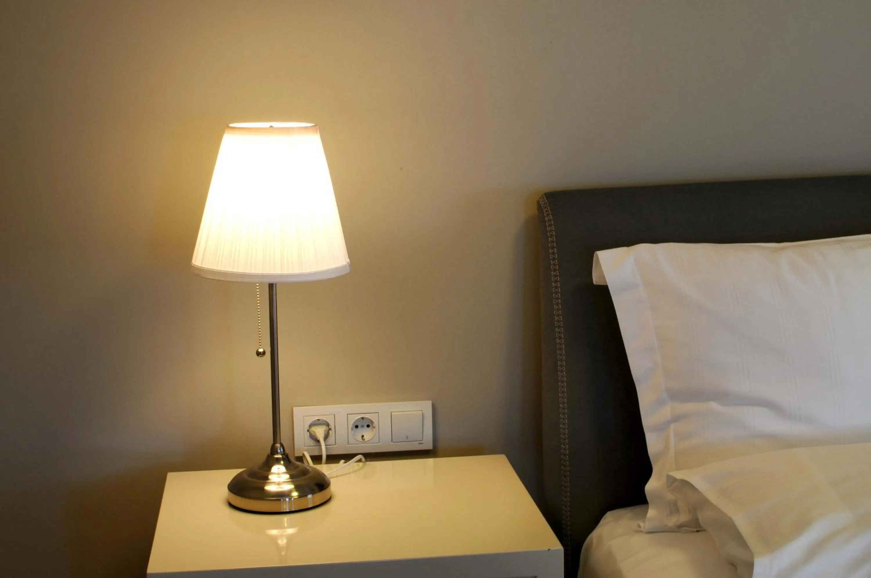 Decorative detail, Bed in Teos Lodge Pansiyon