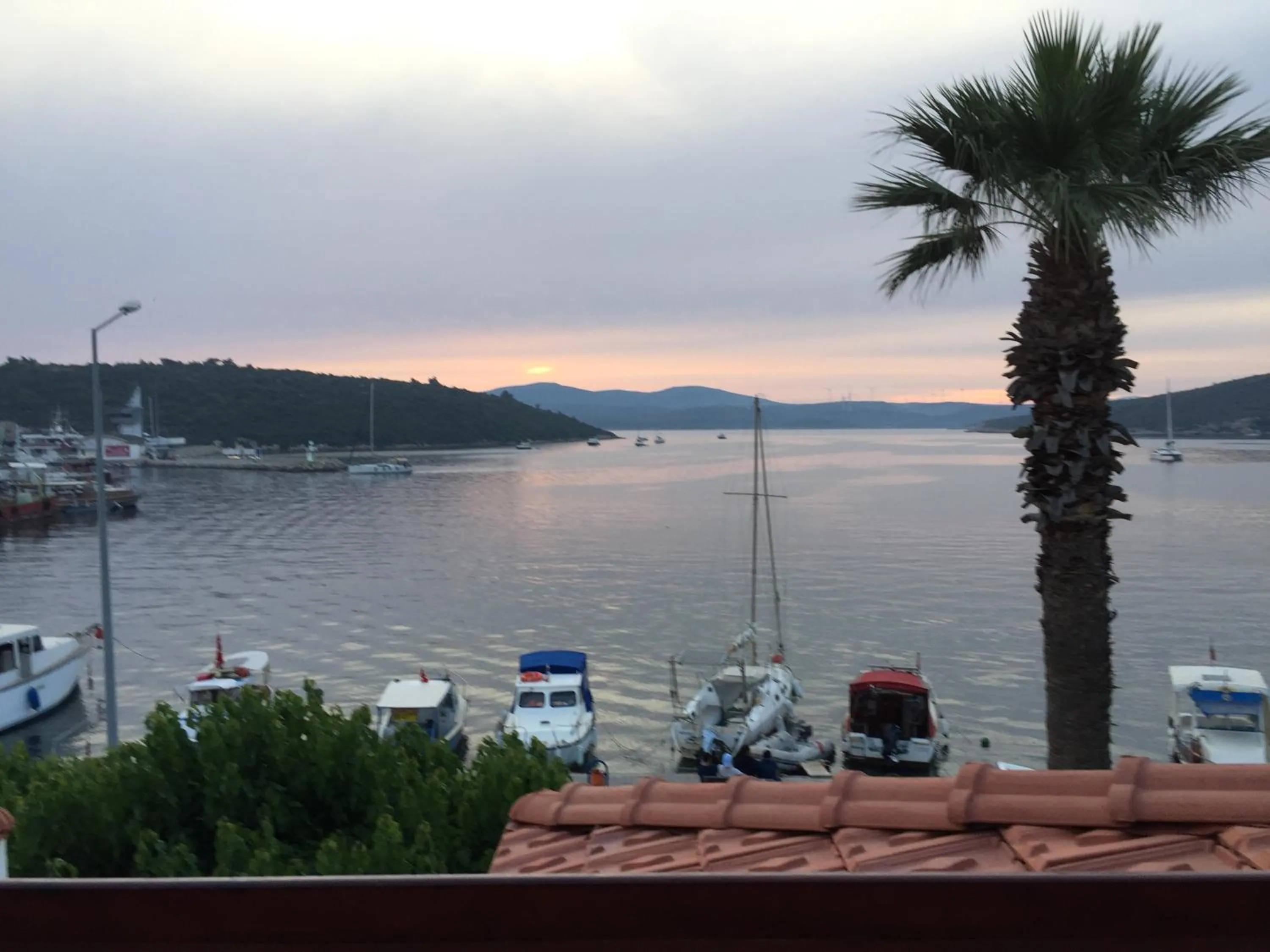 Sea view in Teos Lodge Pansiyon