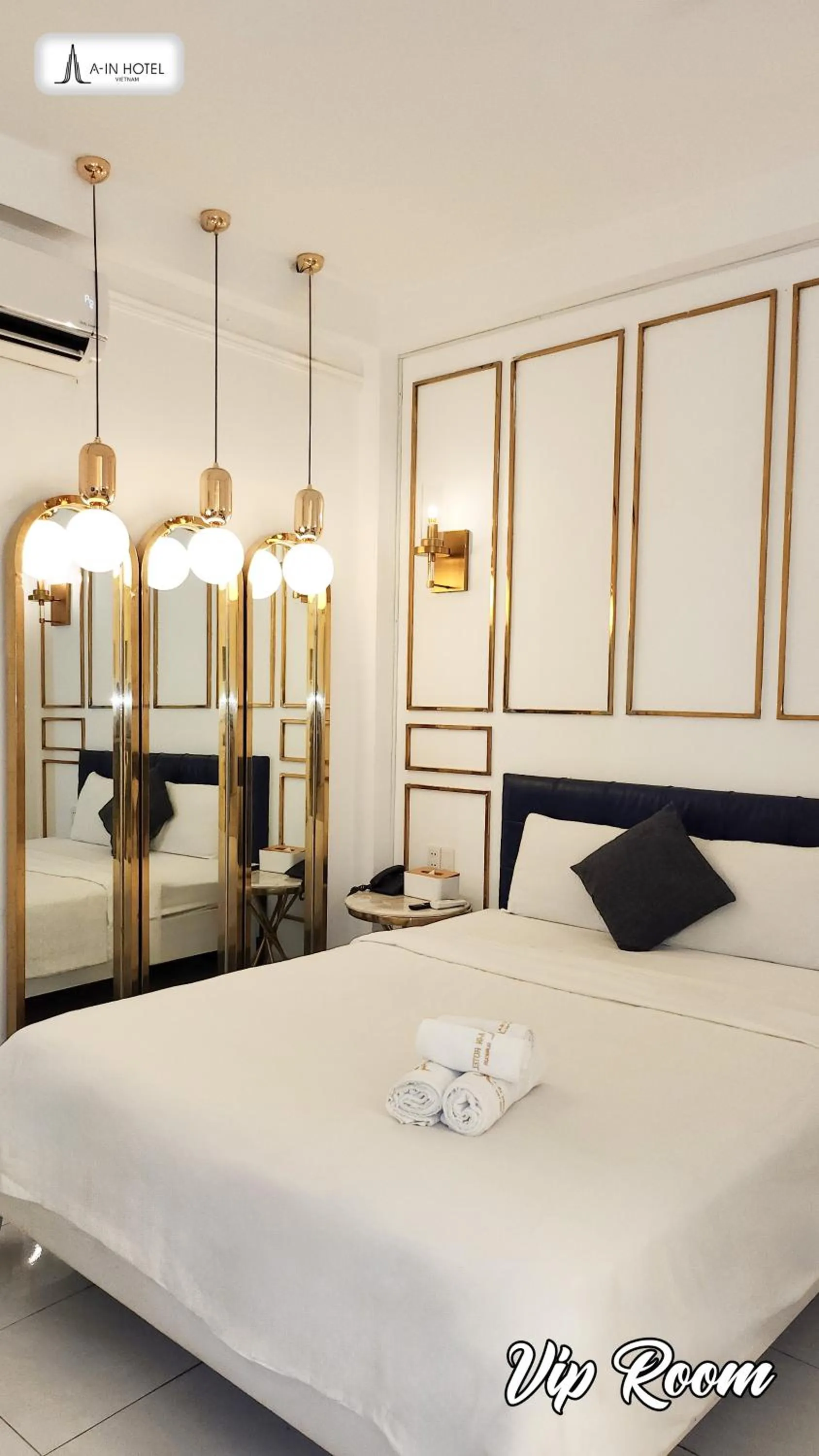 Bed in A In Hotel Glamour