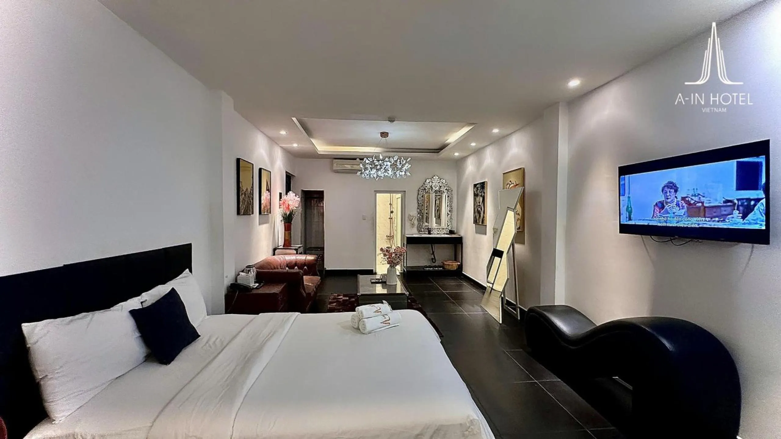 Bed in A In Hotel Glamour