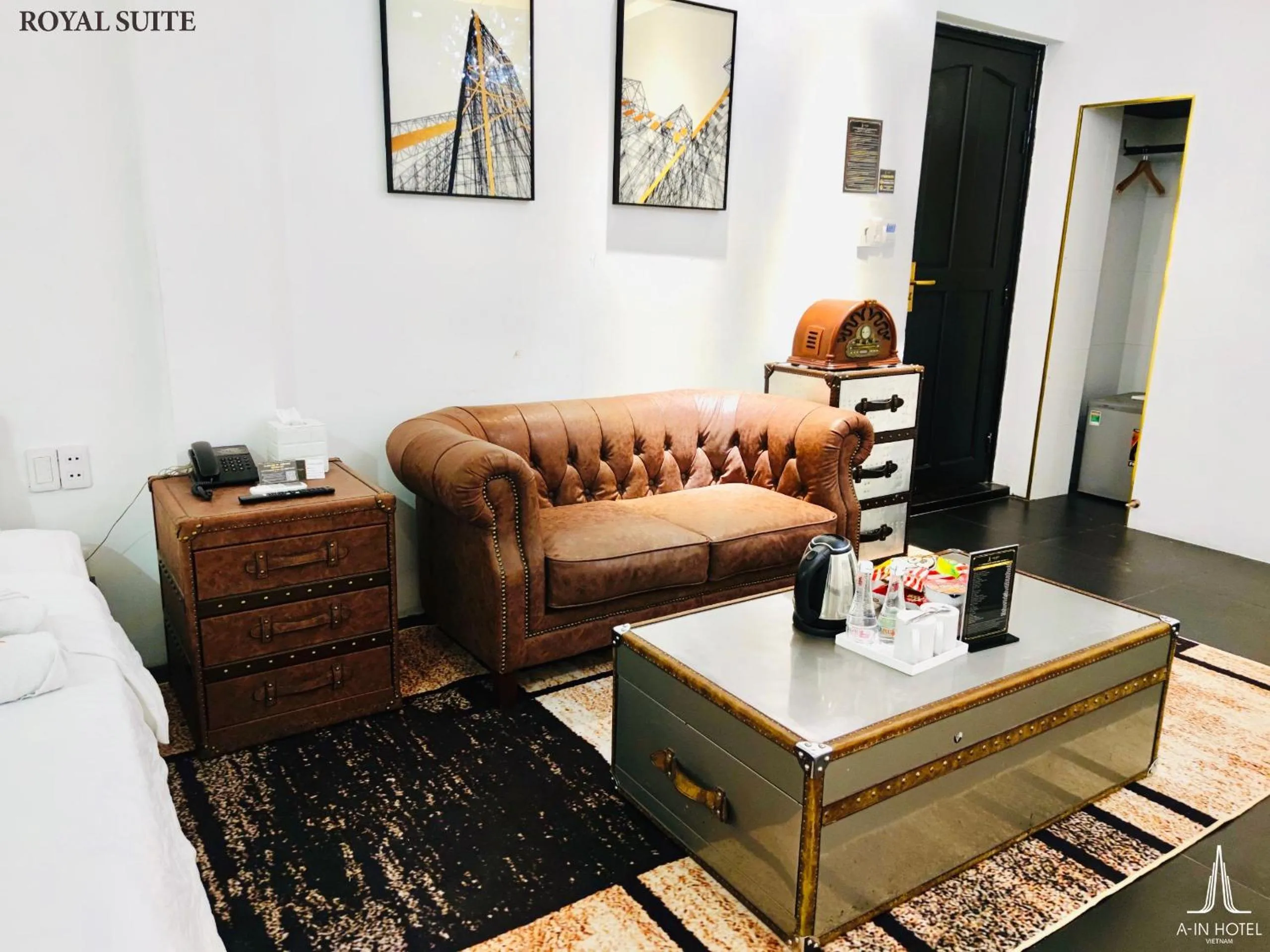 Seating area in A In Hotel Glamour