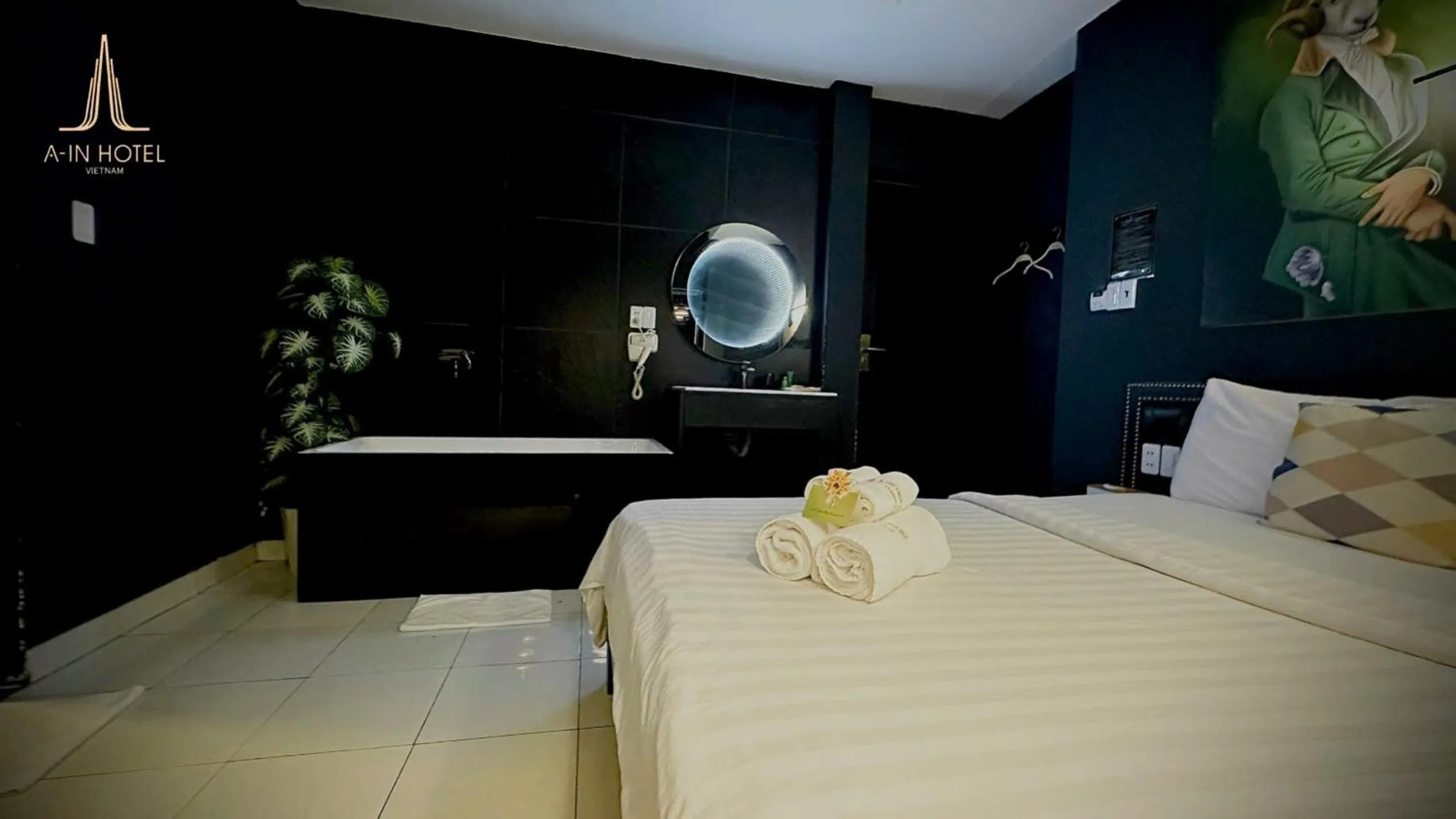 Bed in A In Hotel Glamour