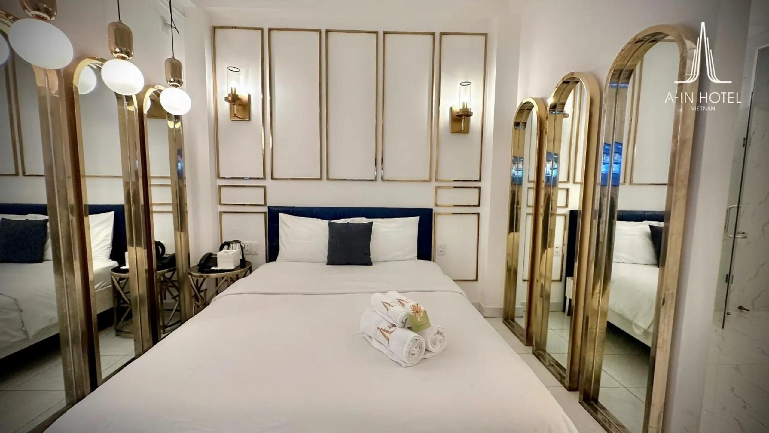 Bed in A In Hotel Glamour