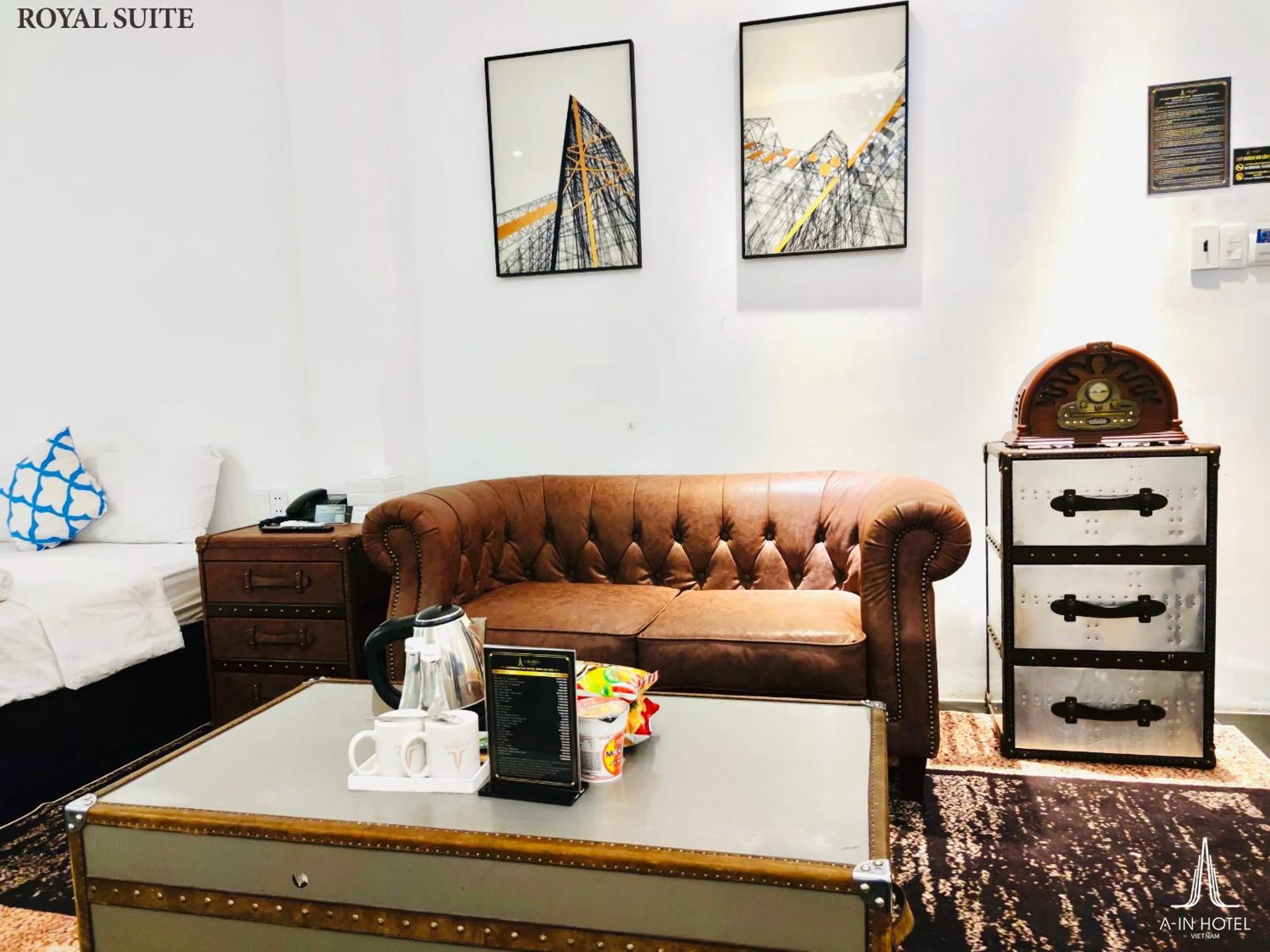 Seating area in A In Hotel Glamour