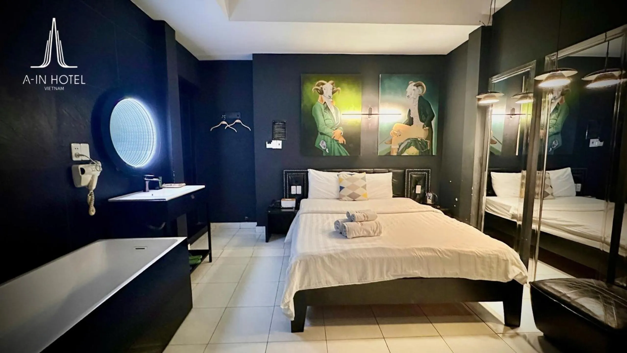 Bed in A In Hotel Glamour