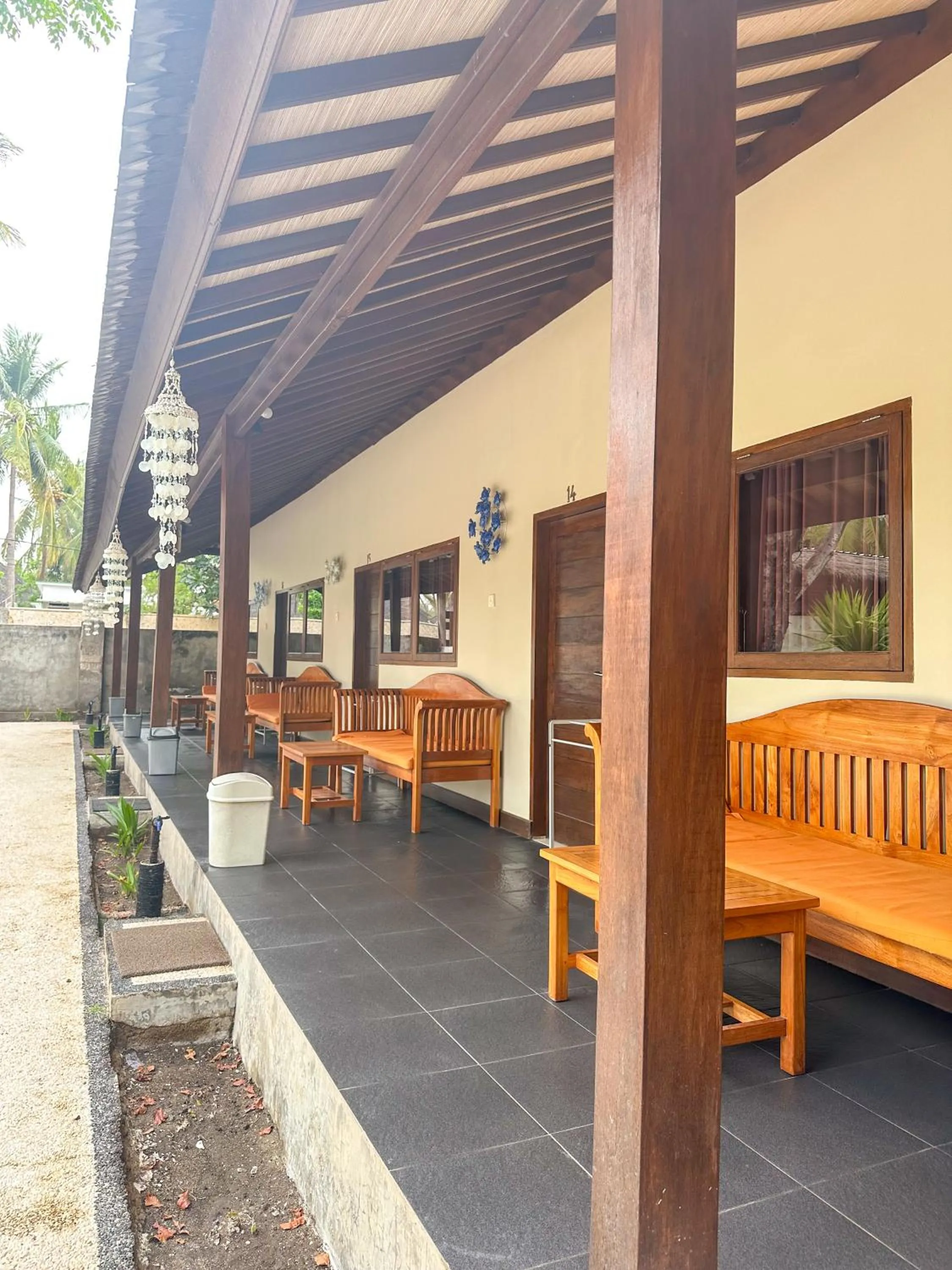 Patio in Trawangan Oasis