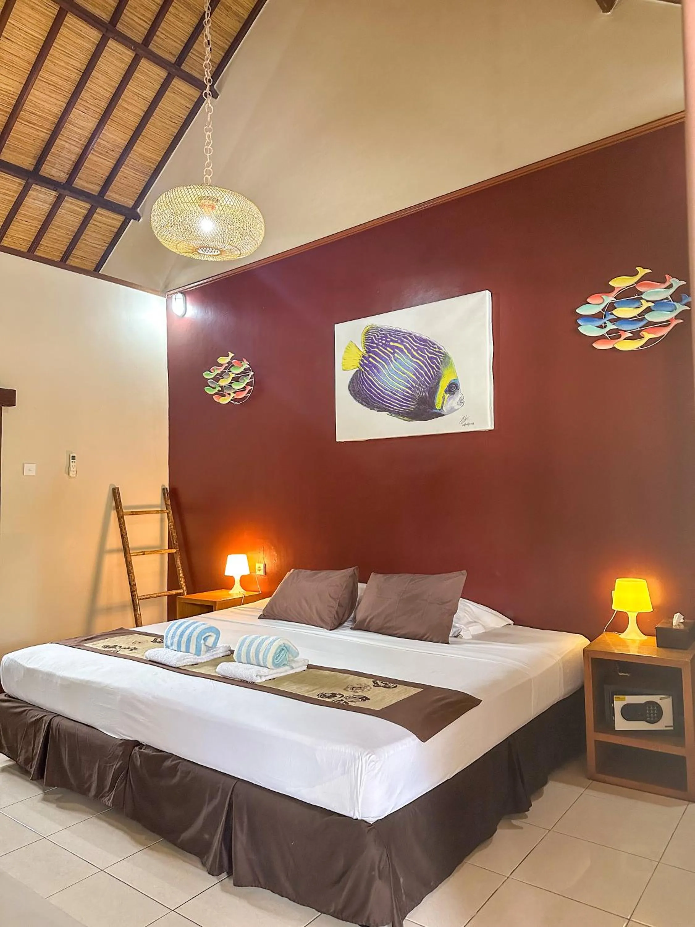 Bed in Trawangan Oasis