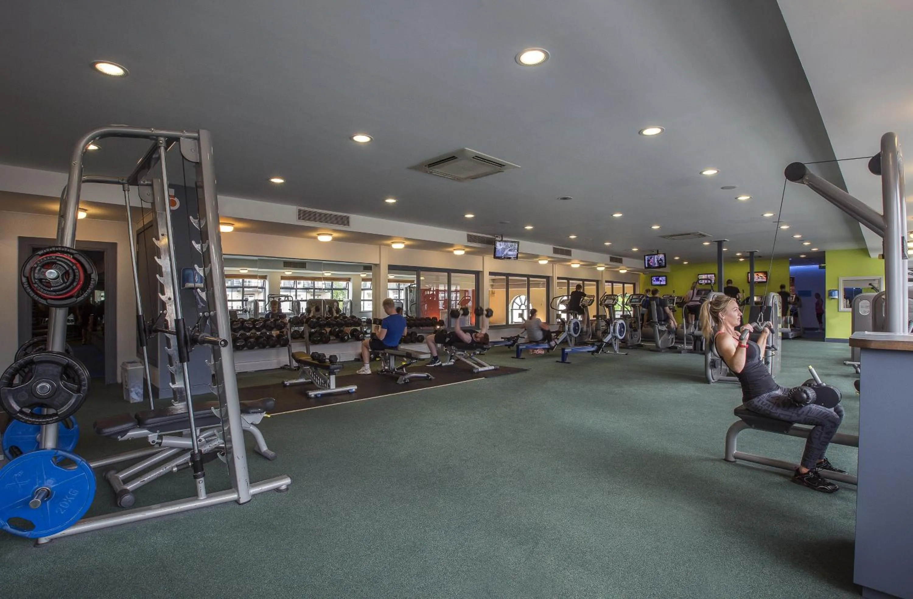 Fitness centre/facilities in Westgrove Hotel