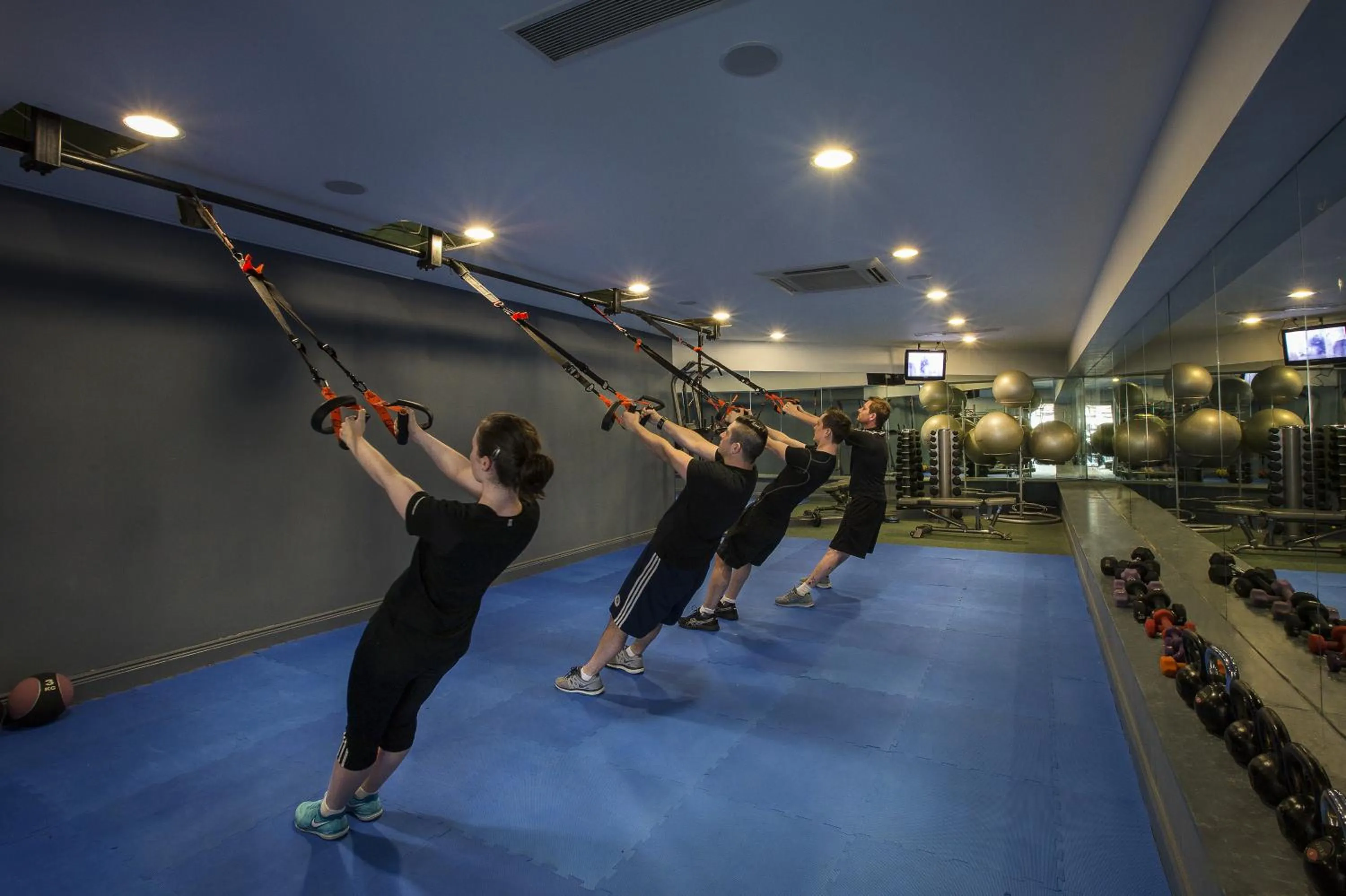 Fitness centre/facilities in Westgrove Hotel