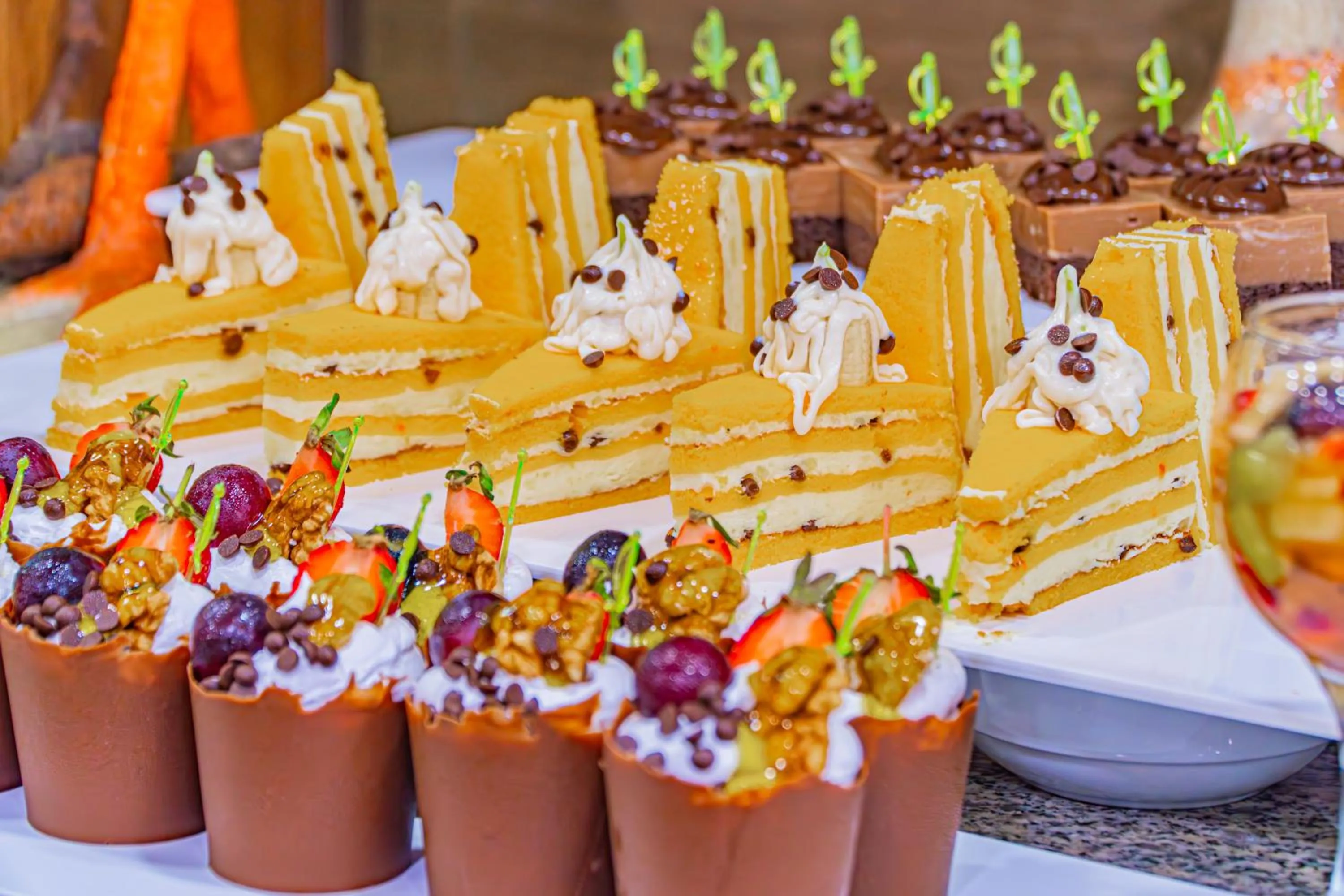 Dining area in Mesut Hotel