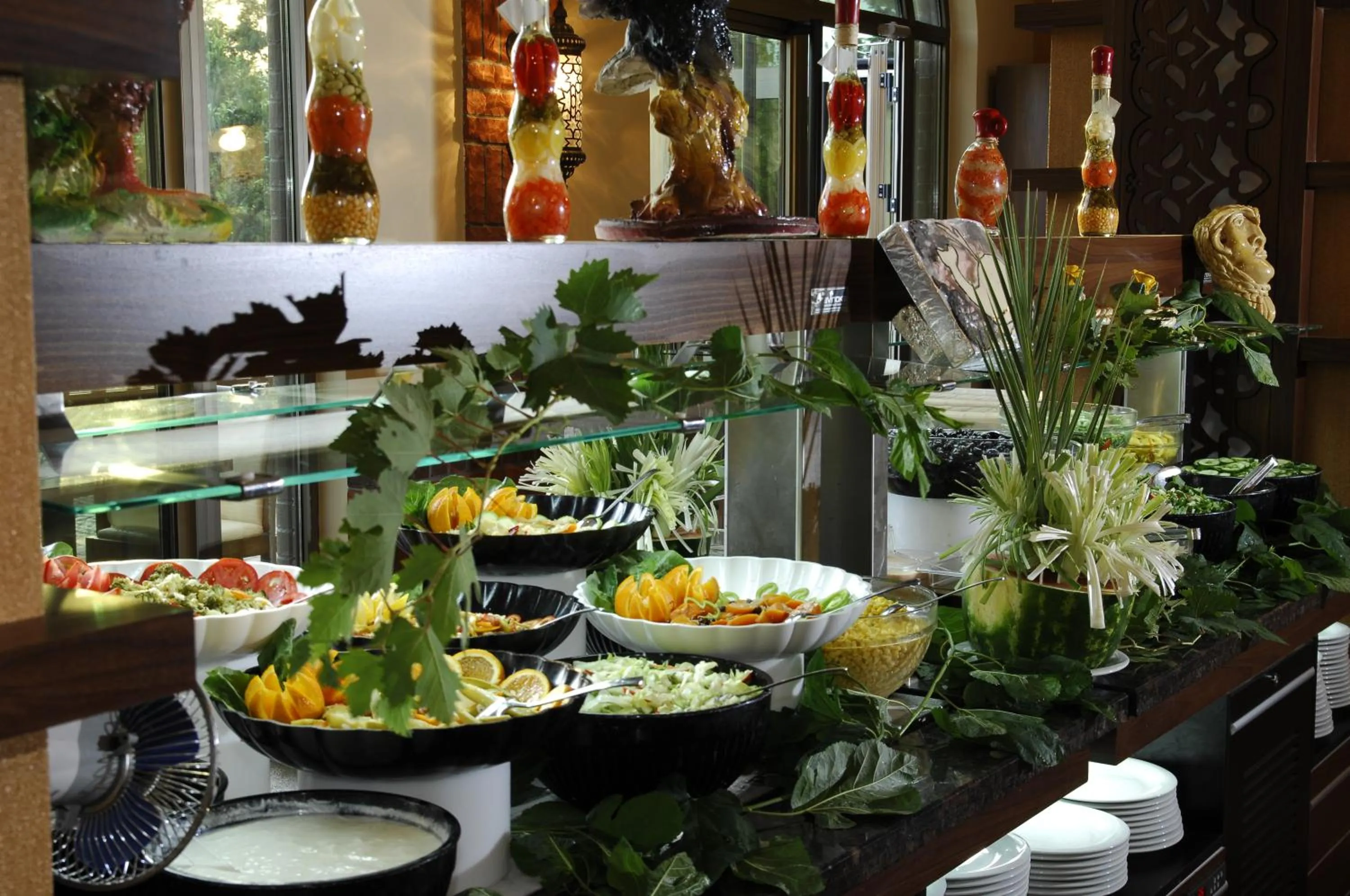 Buffet breakfast in Mesut Hotel