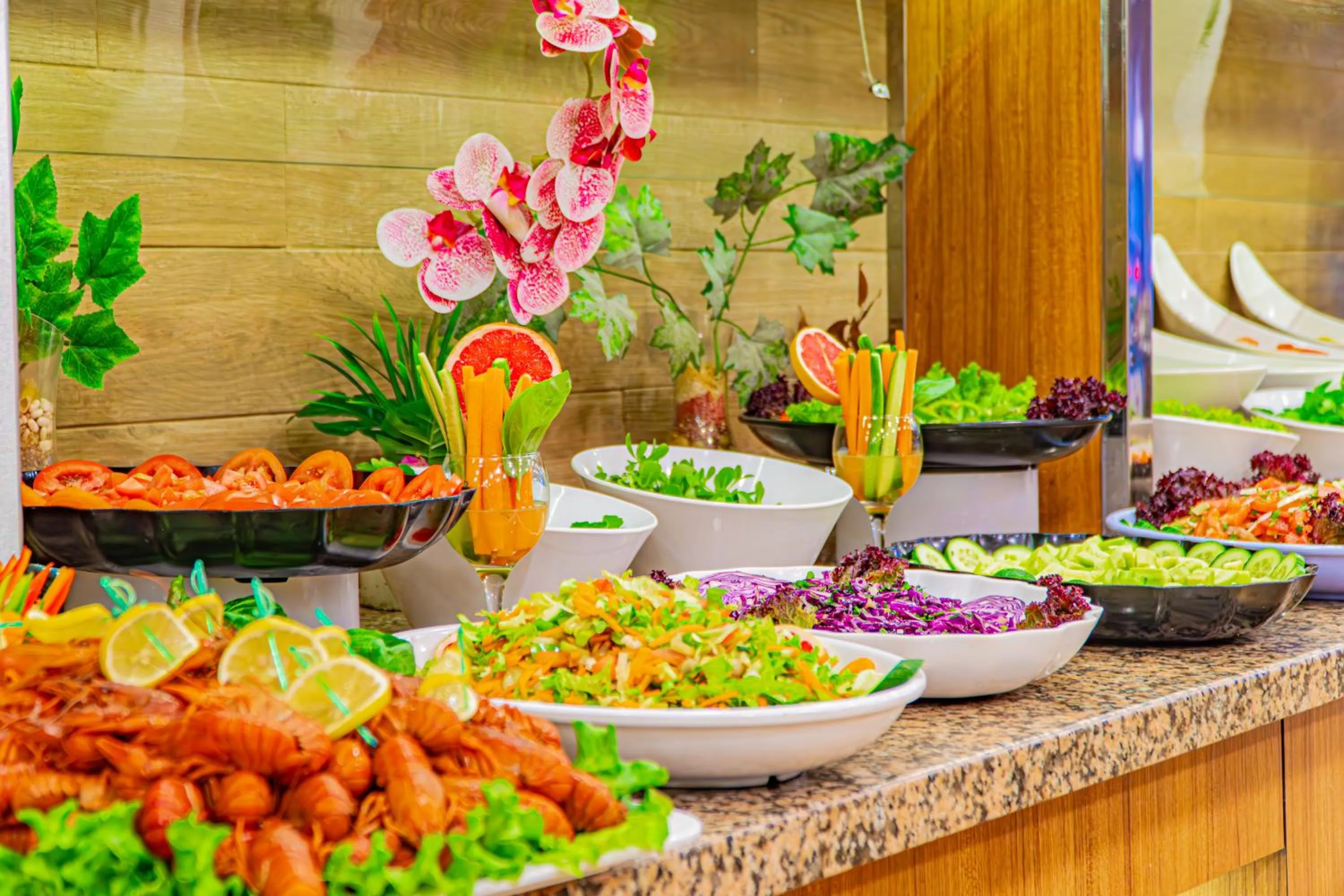 Dining area in Mesut Hotel