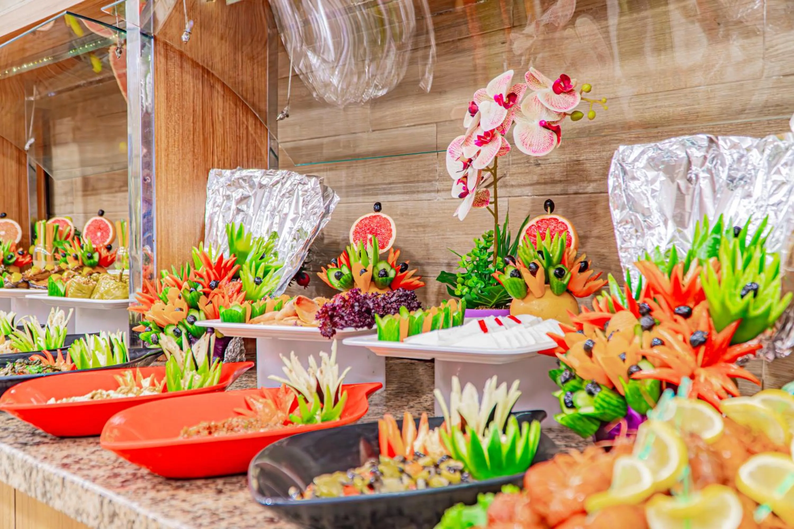 Dining area in Mesut Hotel