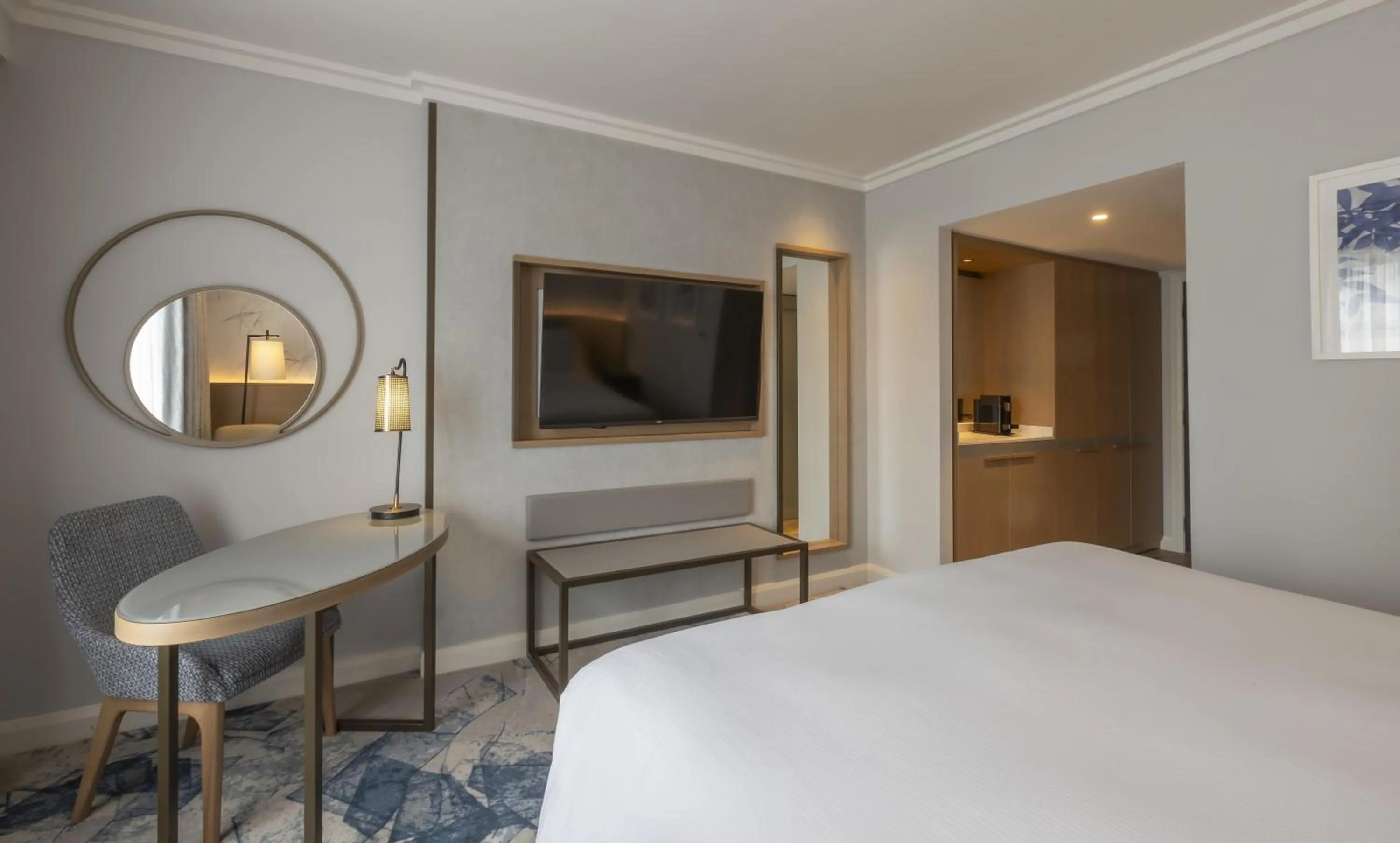 Bed in Hilton Dublin