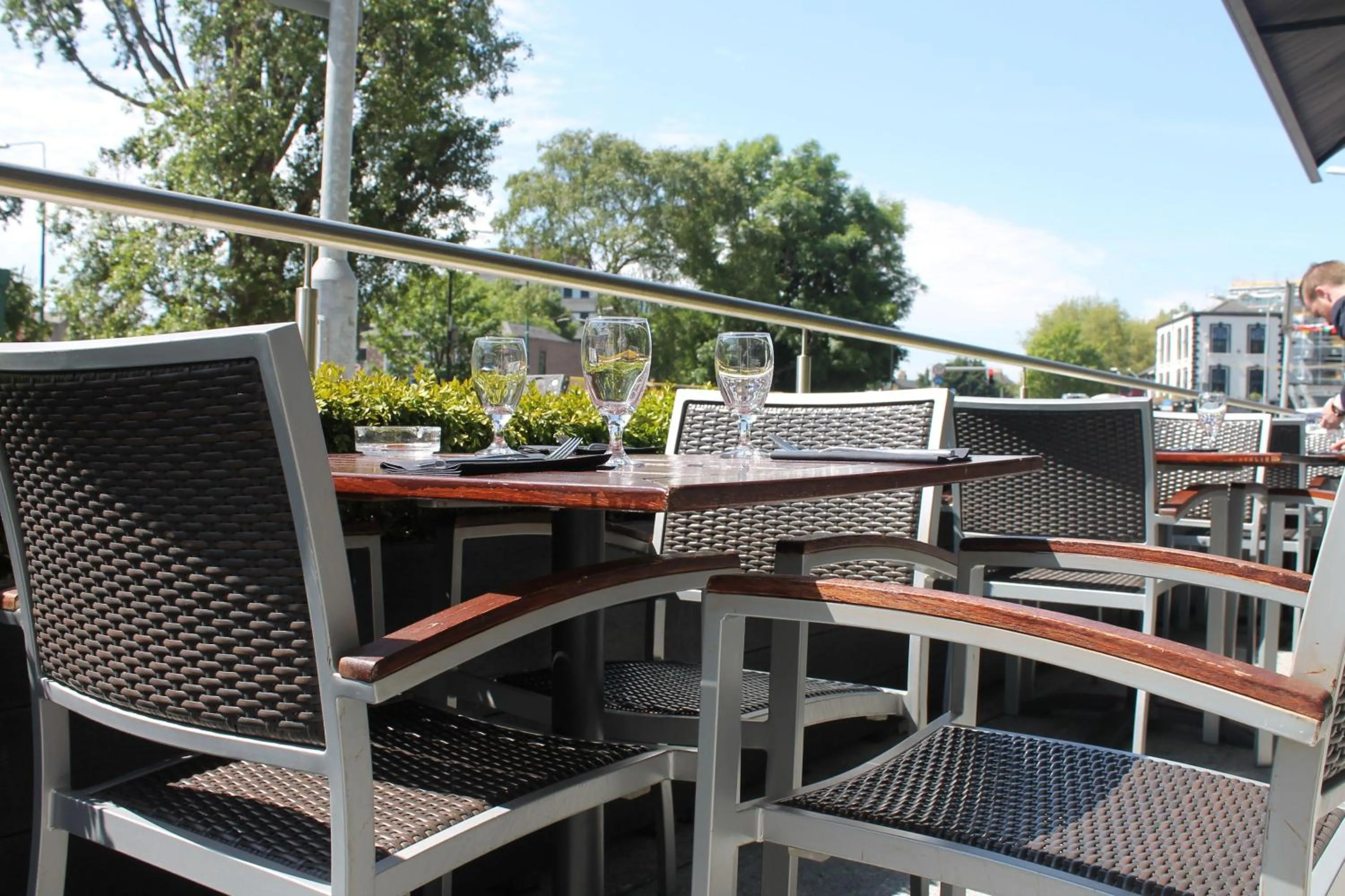 Patio in Hilton Dublin