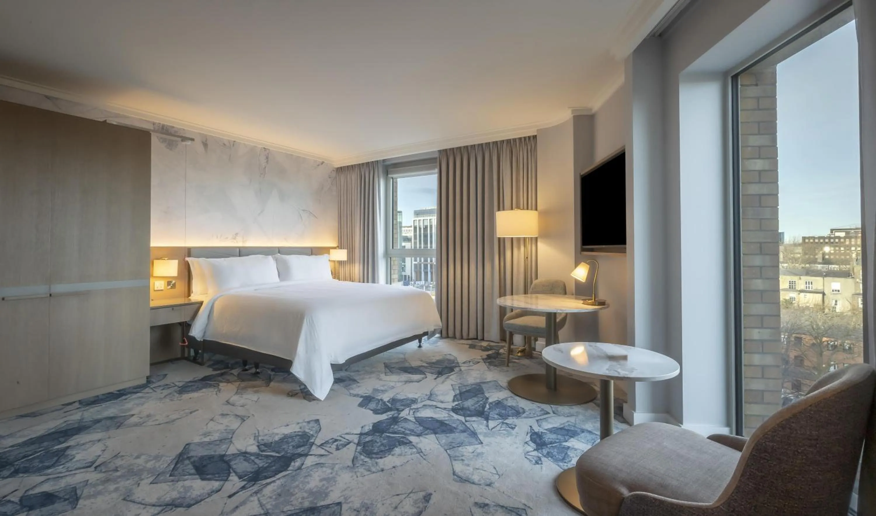 Bed in Hilton Dublin