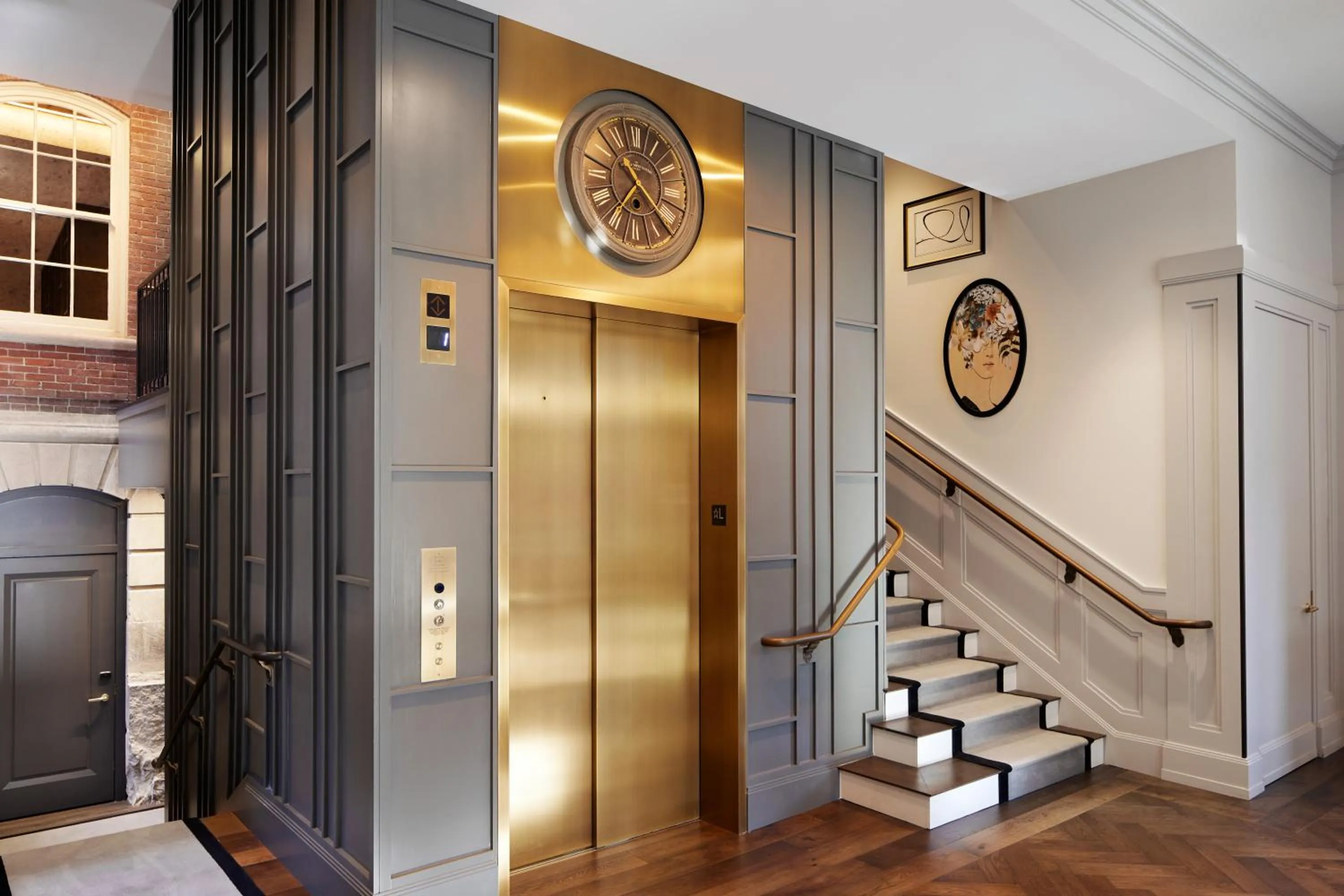 Lobby or reception in The Whitney Hotel Boston