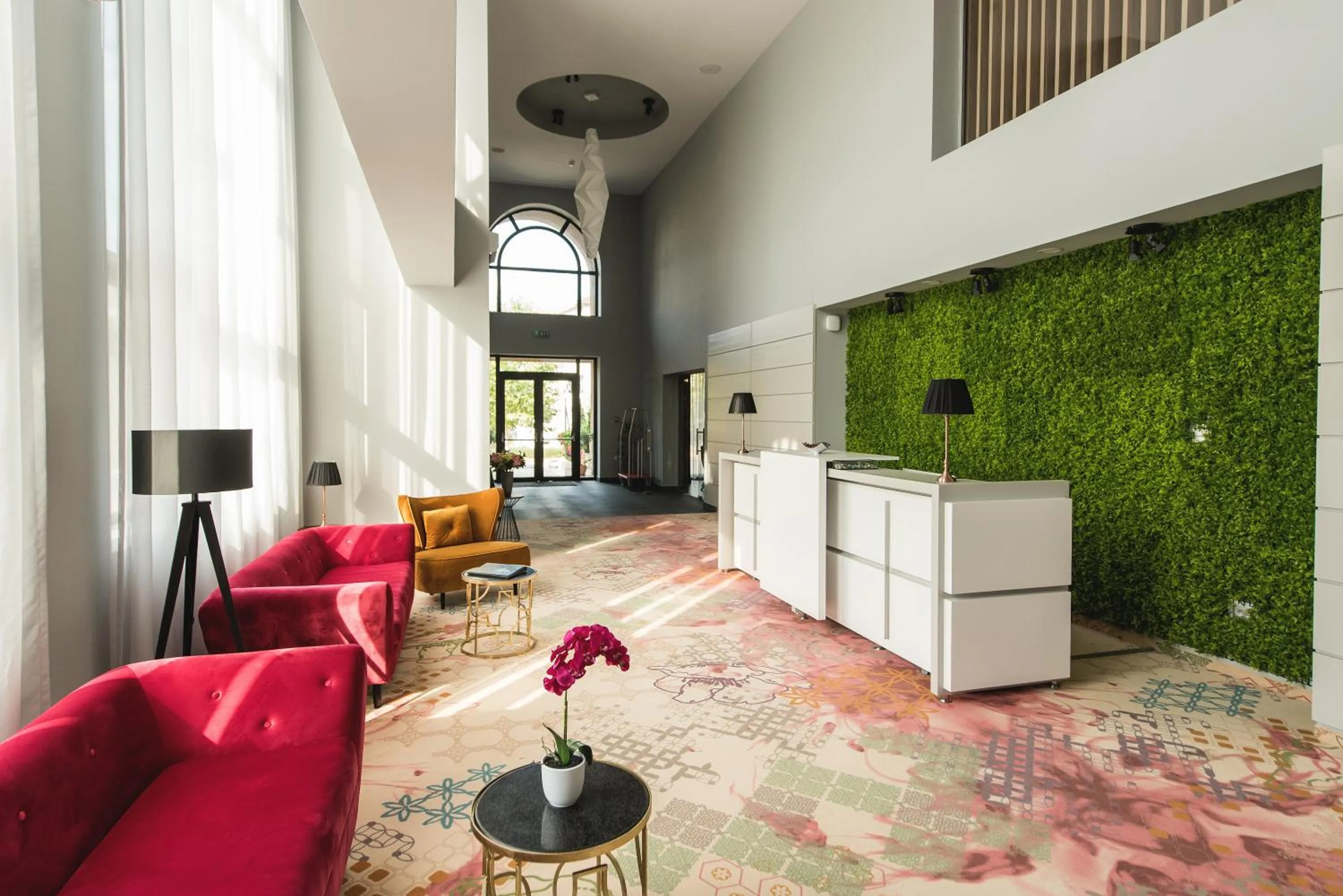 Lobby or reception in Hotel Edma