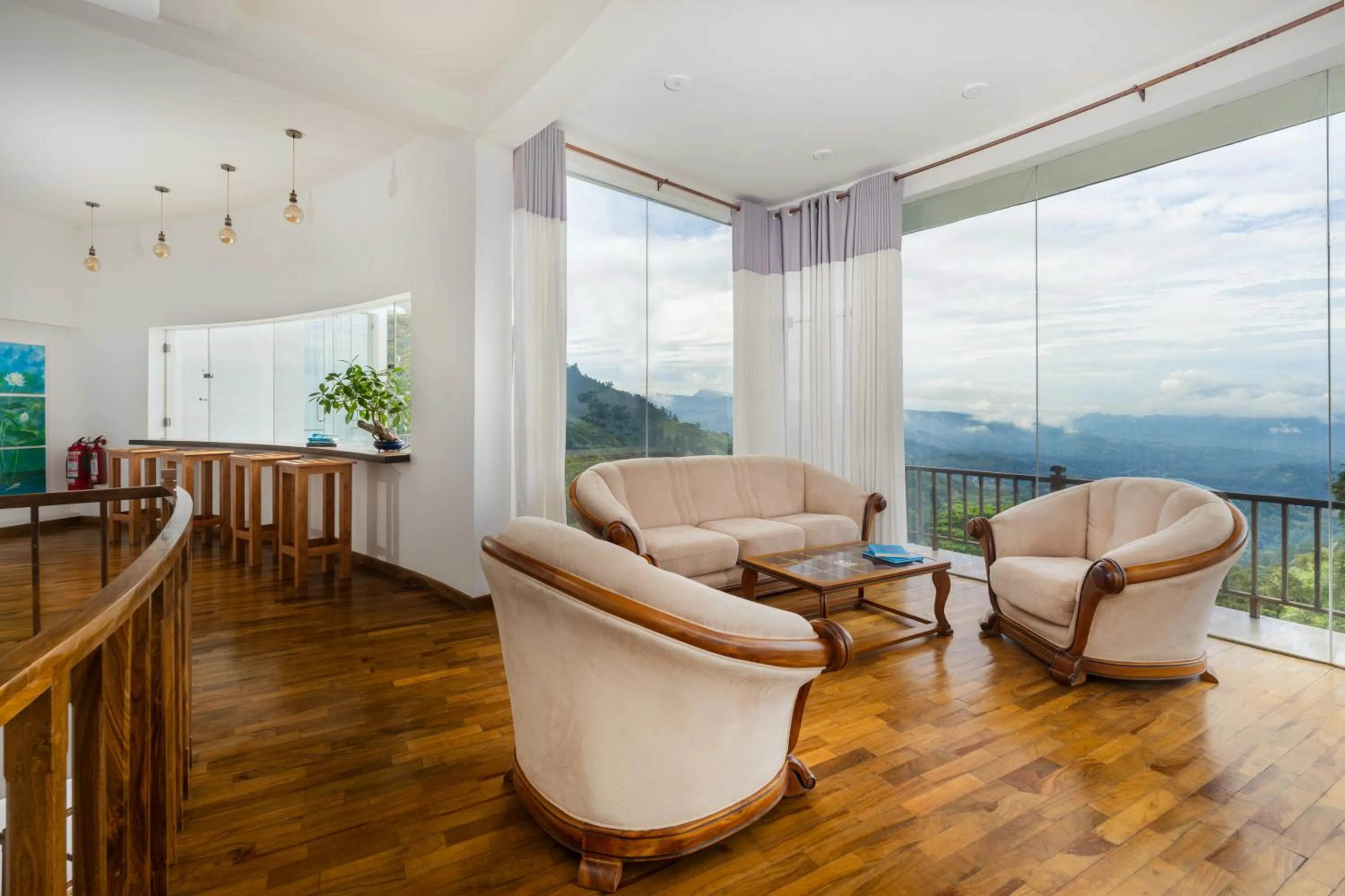 Natural landscape in Villa Vajrapani