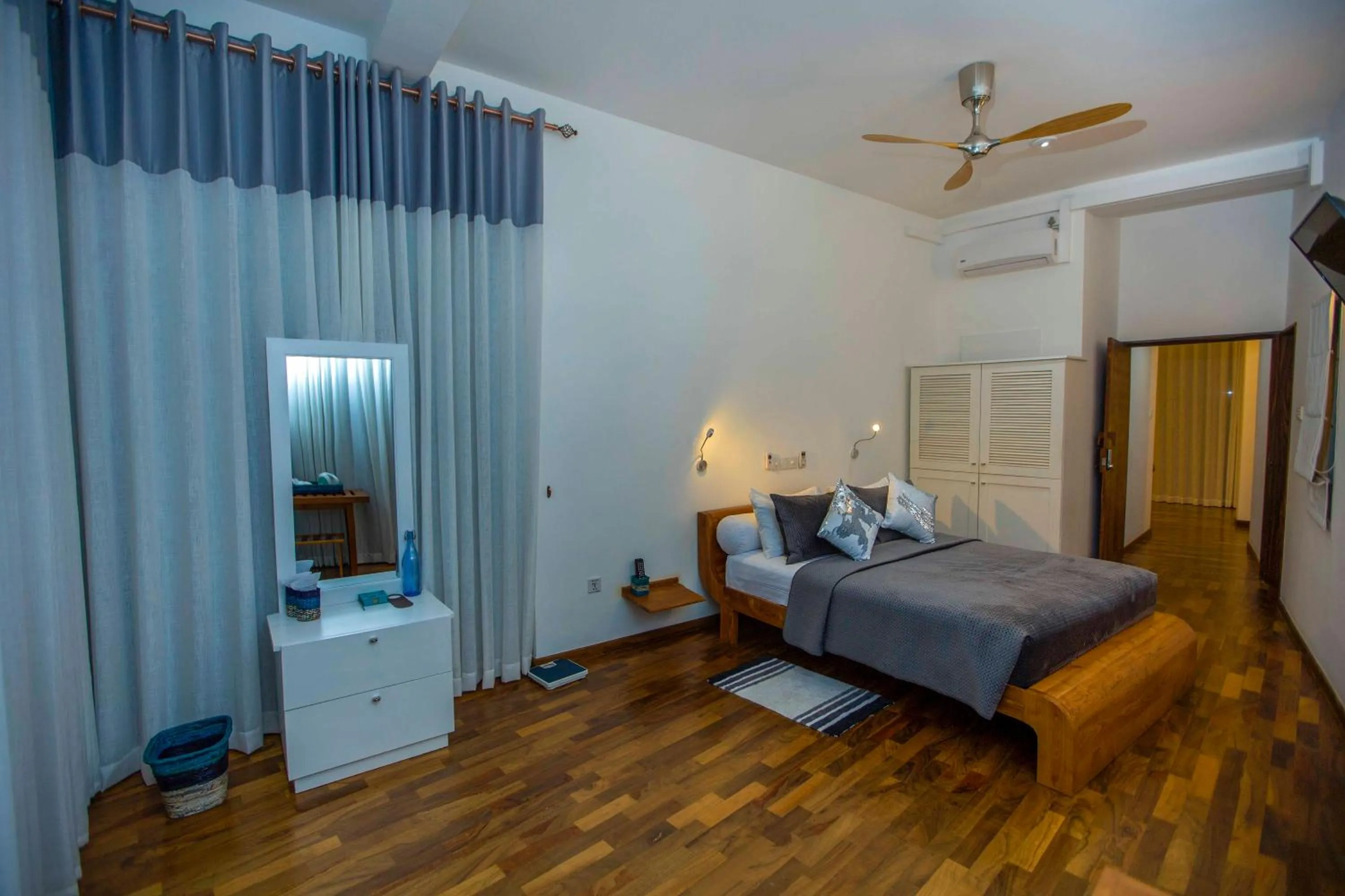 Bed in Villa Vajrapani