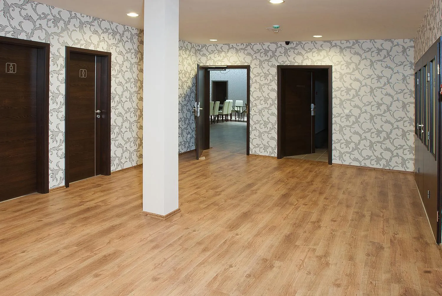 Decorative detail in Ezüsthíd Hotel