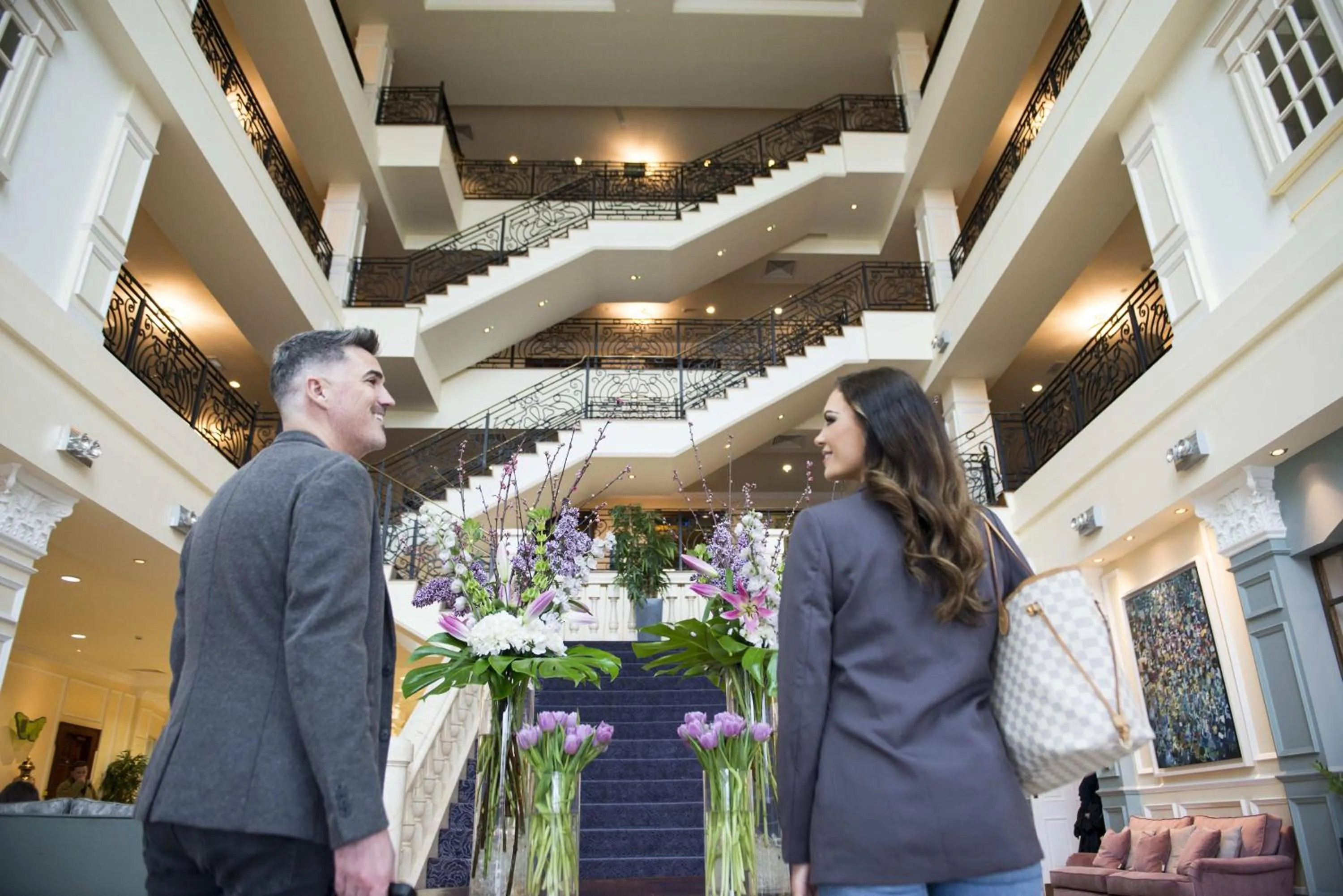 Lobby or reception in The Heritage