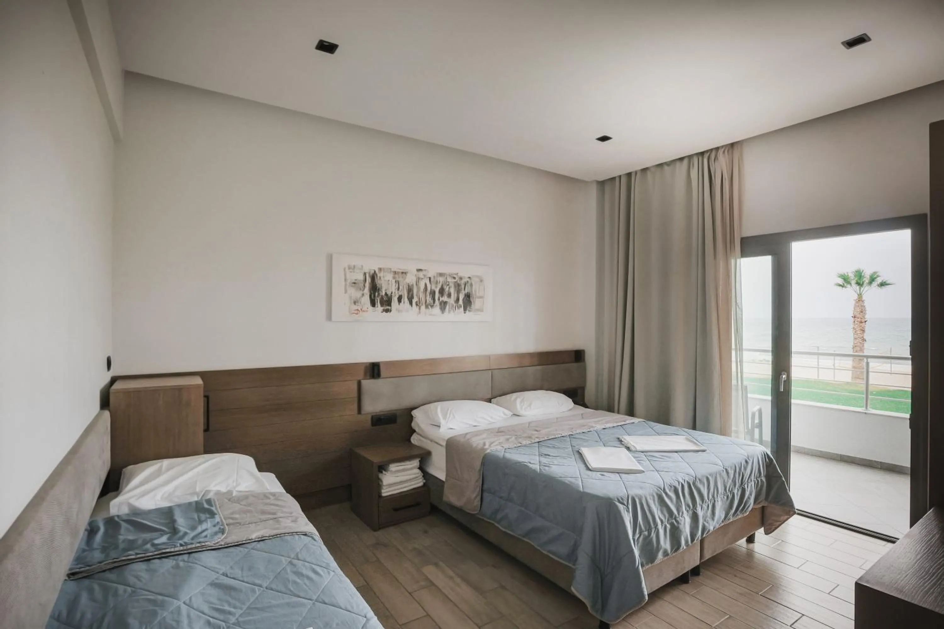 Bed in Hotel Golden Sun