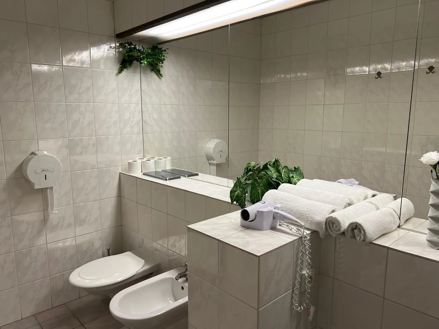 Bathroom in Hotel Sloup