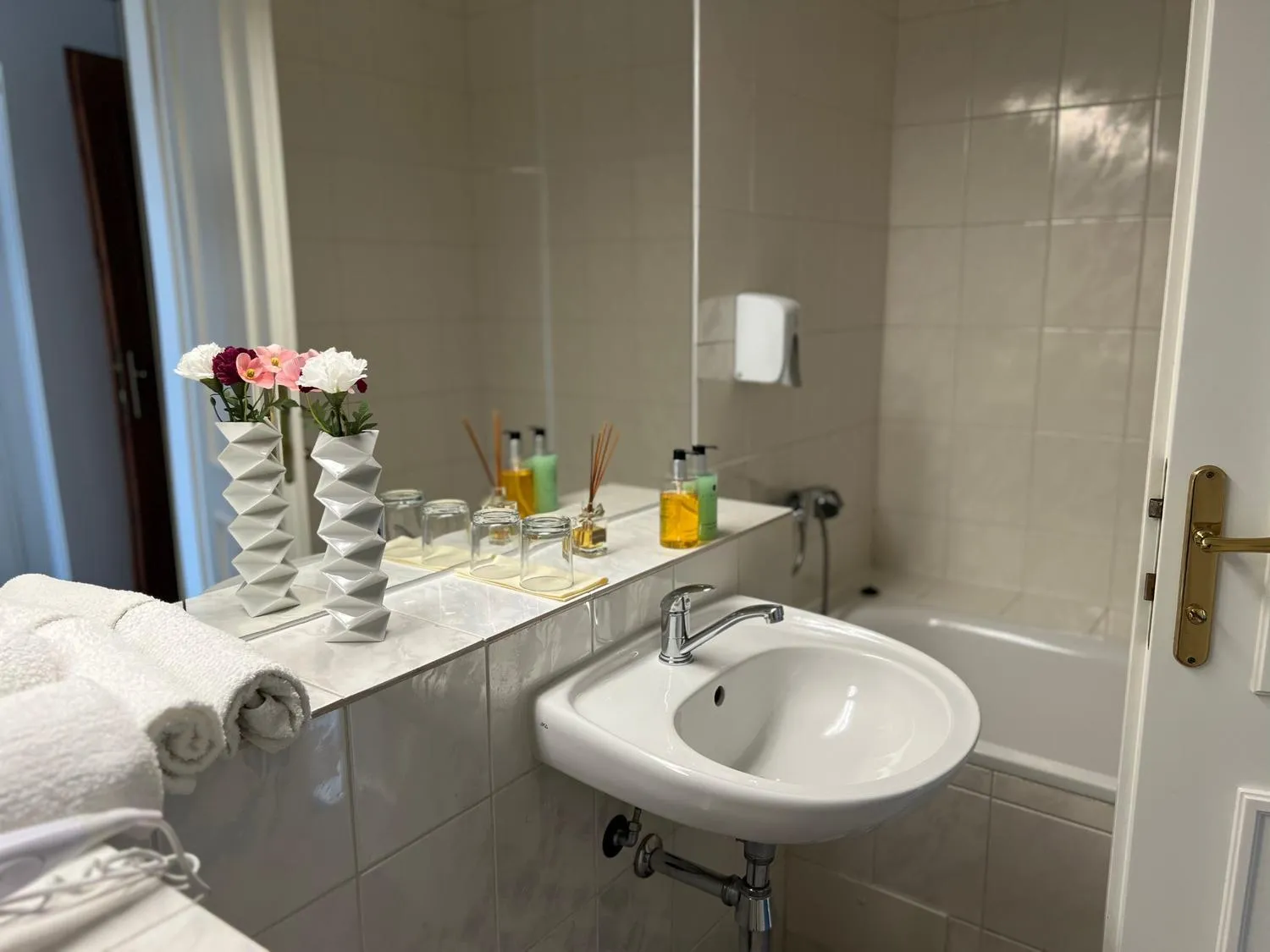 Bathroom in Hotel Sloup