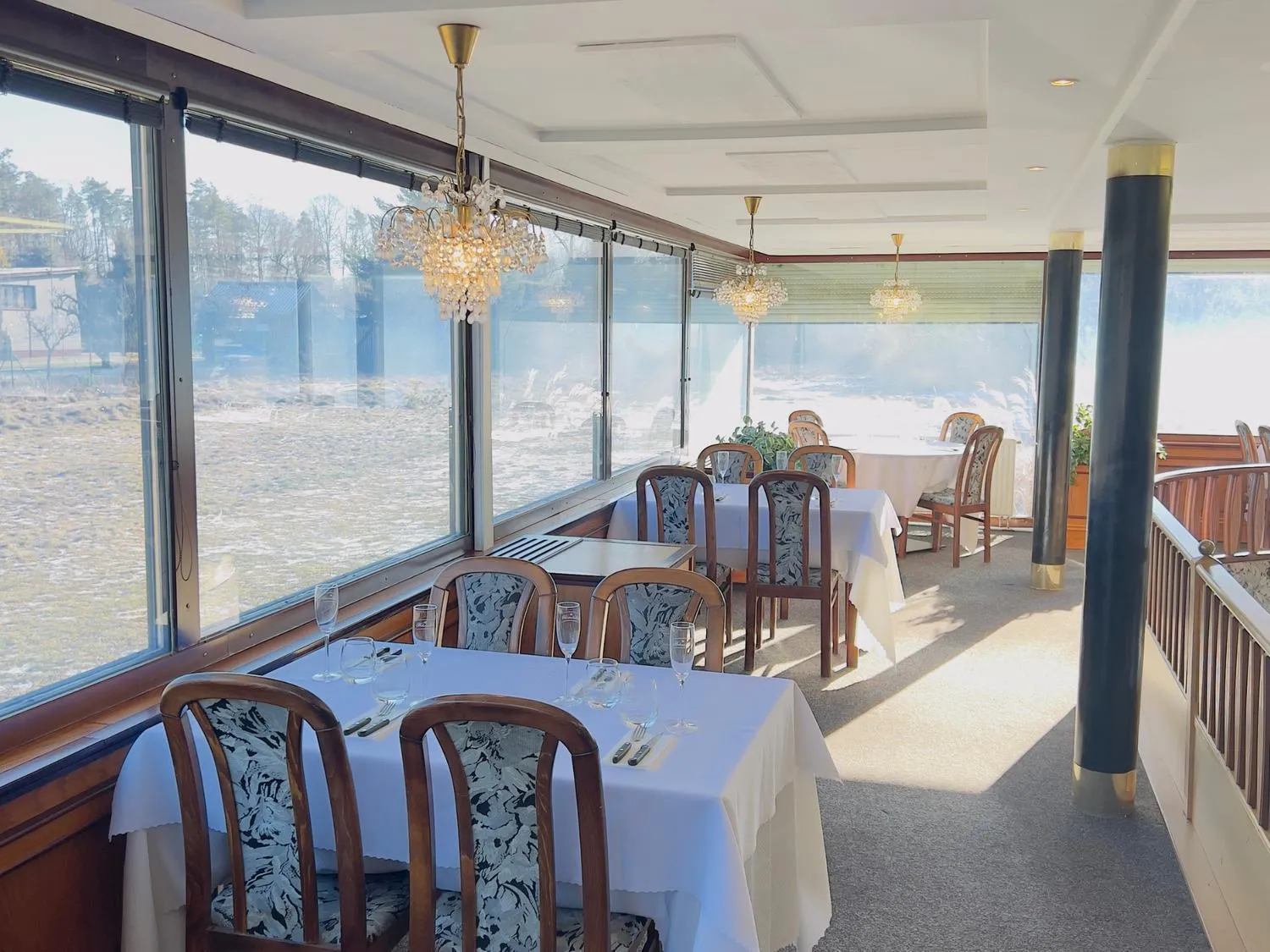 Communal lounge/ TV room in Hotel Sloup