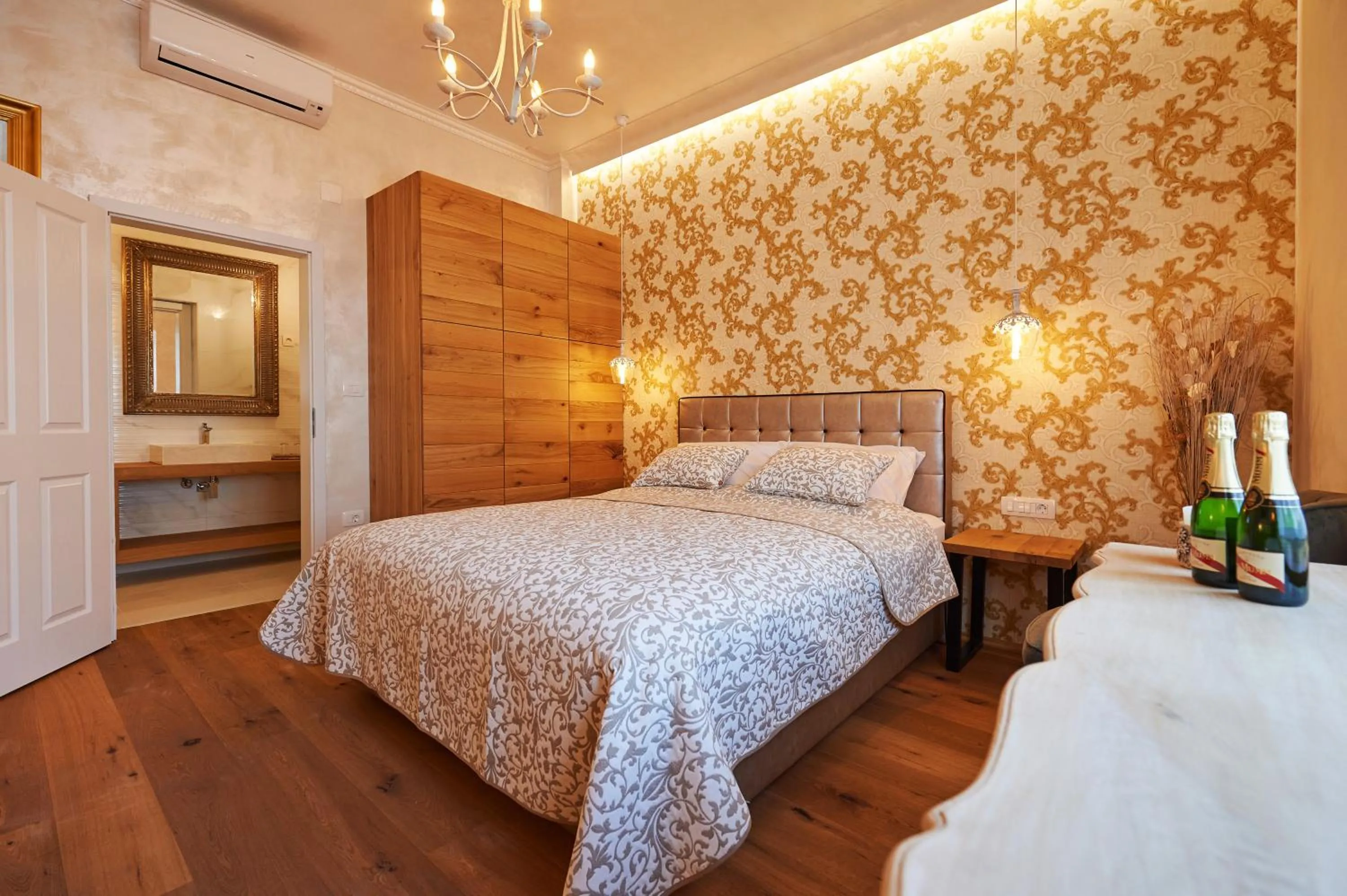 Bed in Hiša Ančka, Boutique Hotel & Maja Rooms