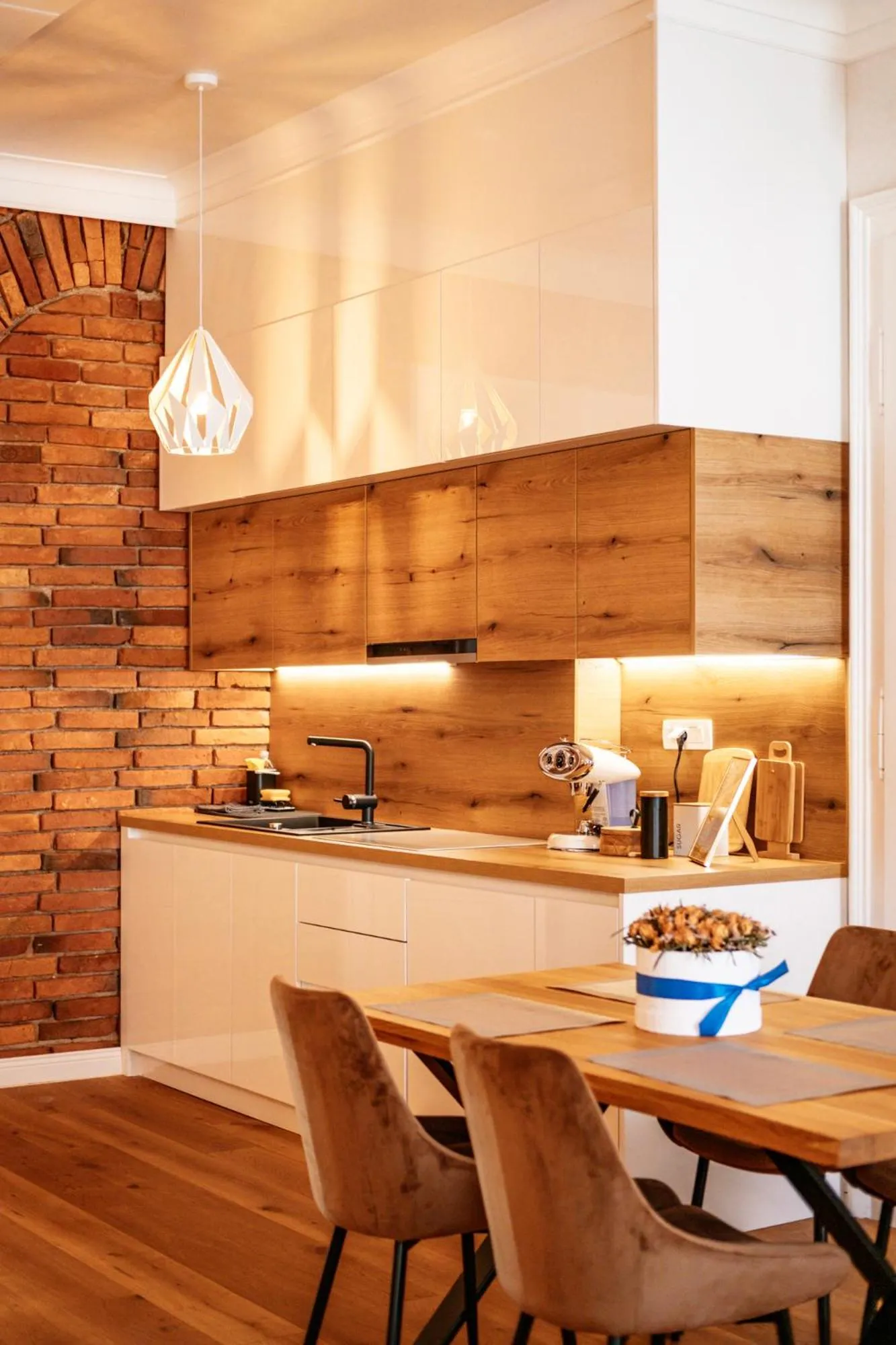 Kitchen or kitchenette in Hiša Ančka, Boutique Hotel & Maja Rooms