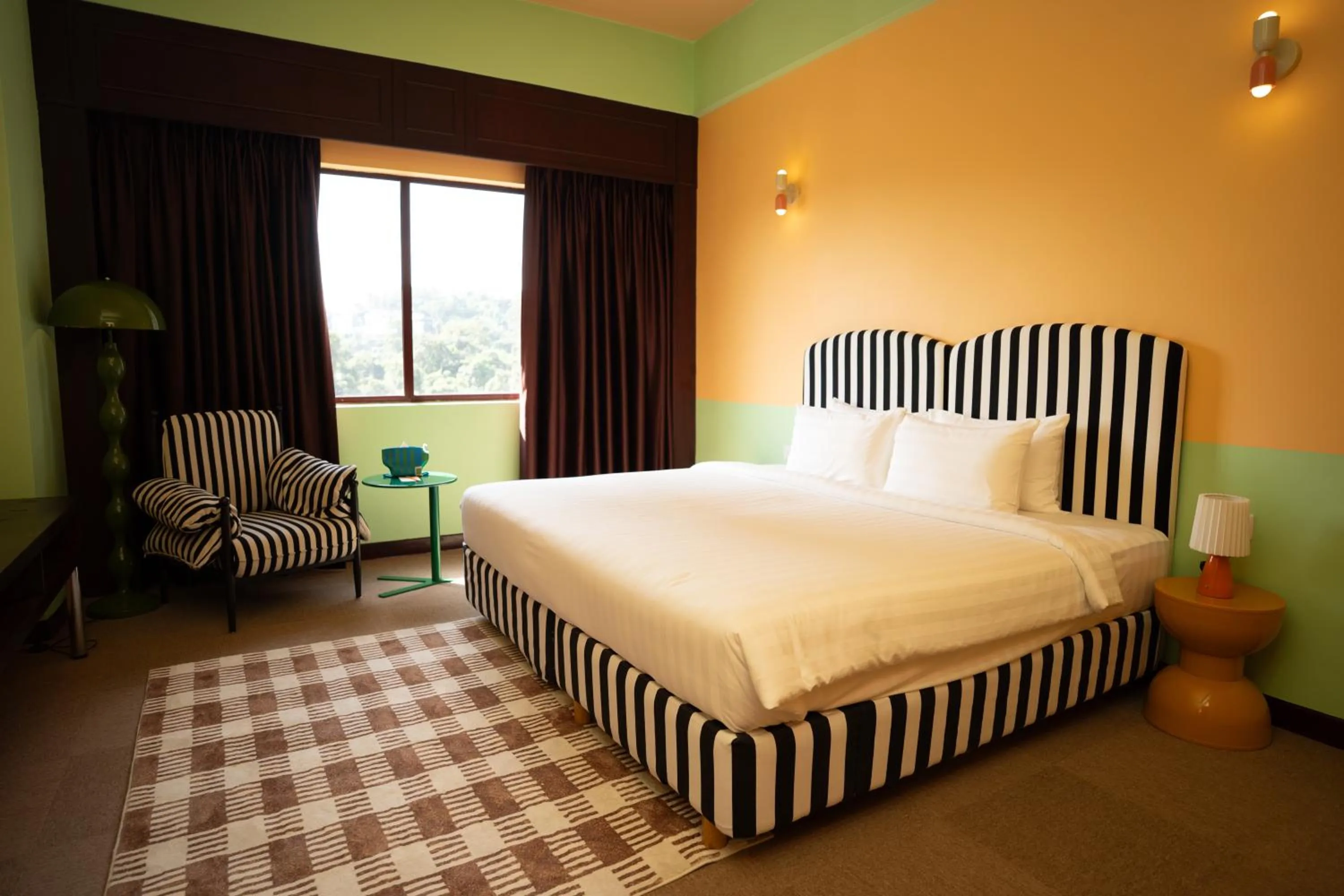 Bed in The Très Hotel