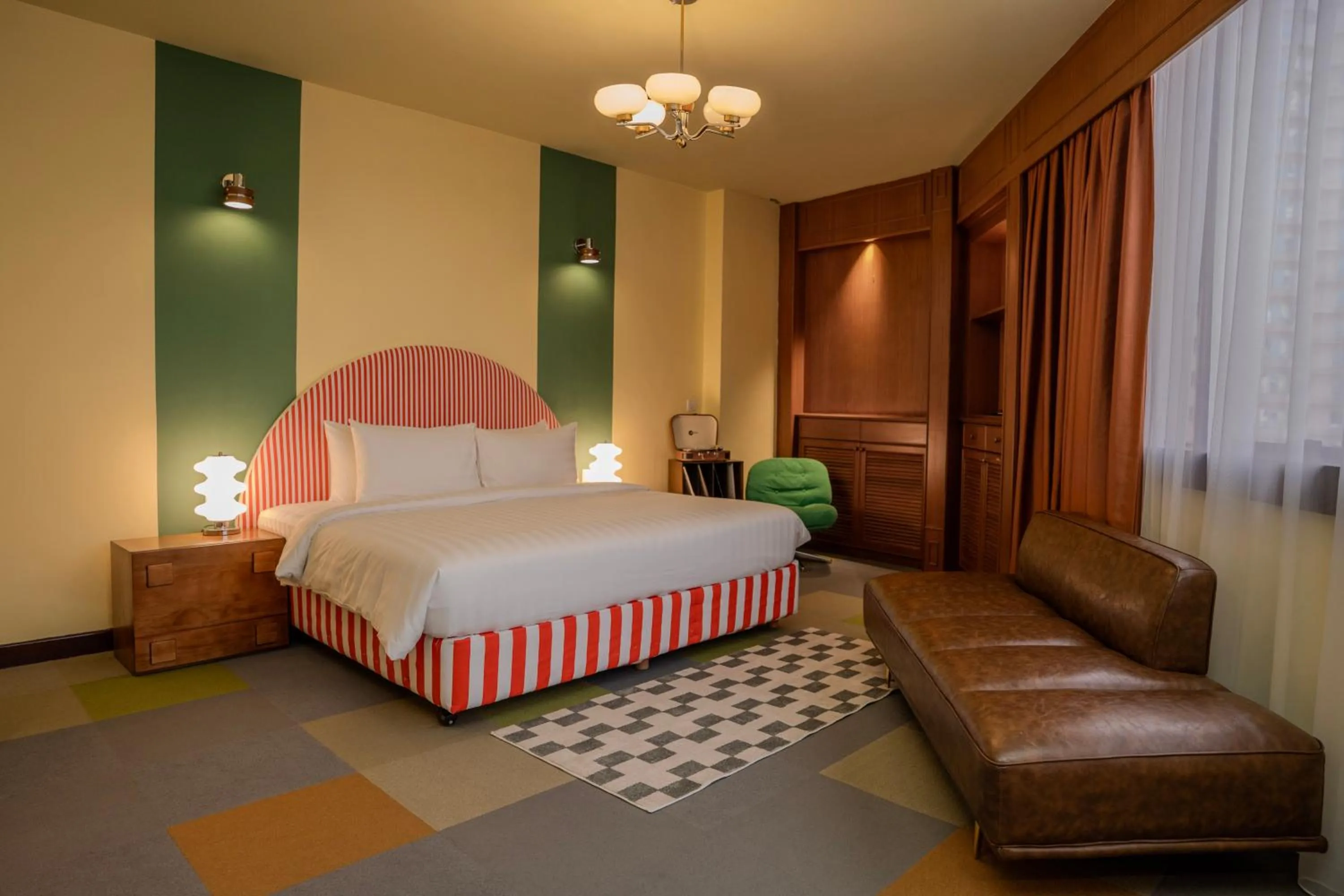 Bed in The Très Hotel