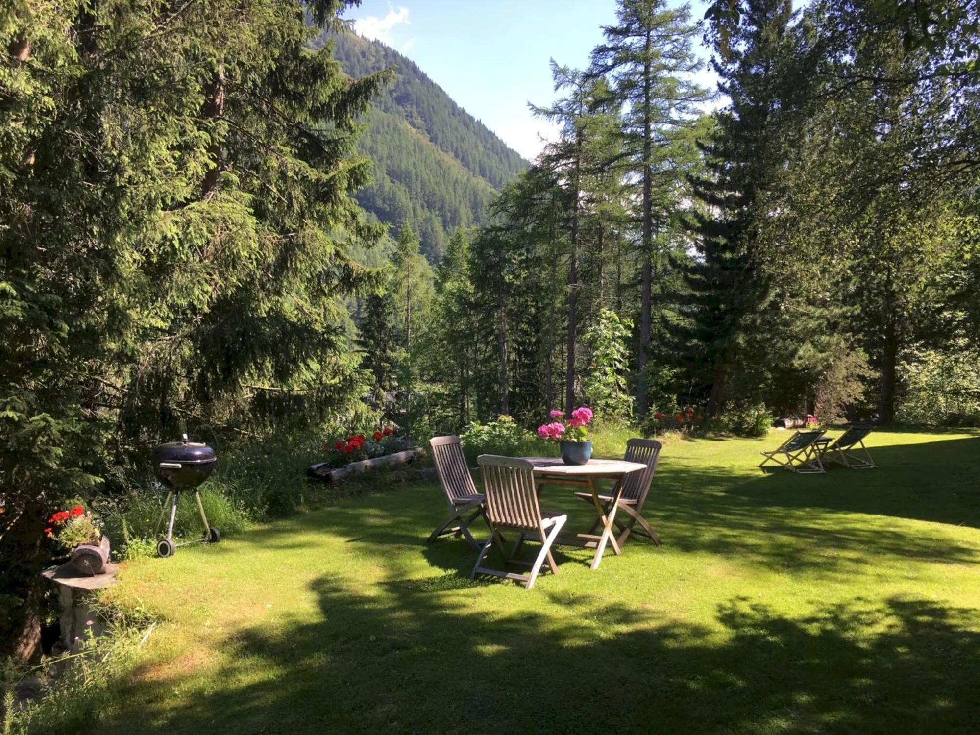 Garden in The Guest House