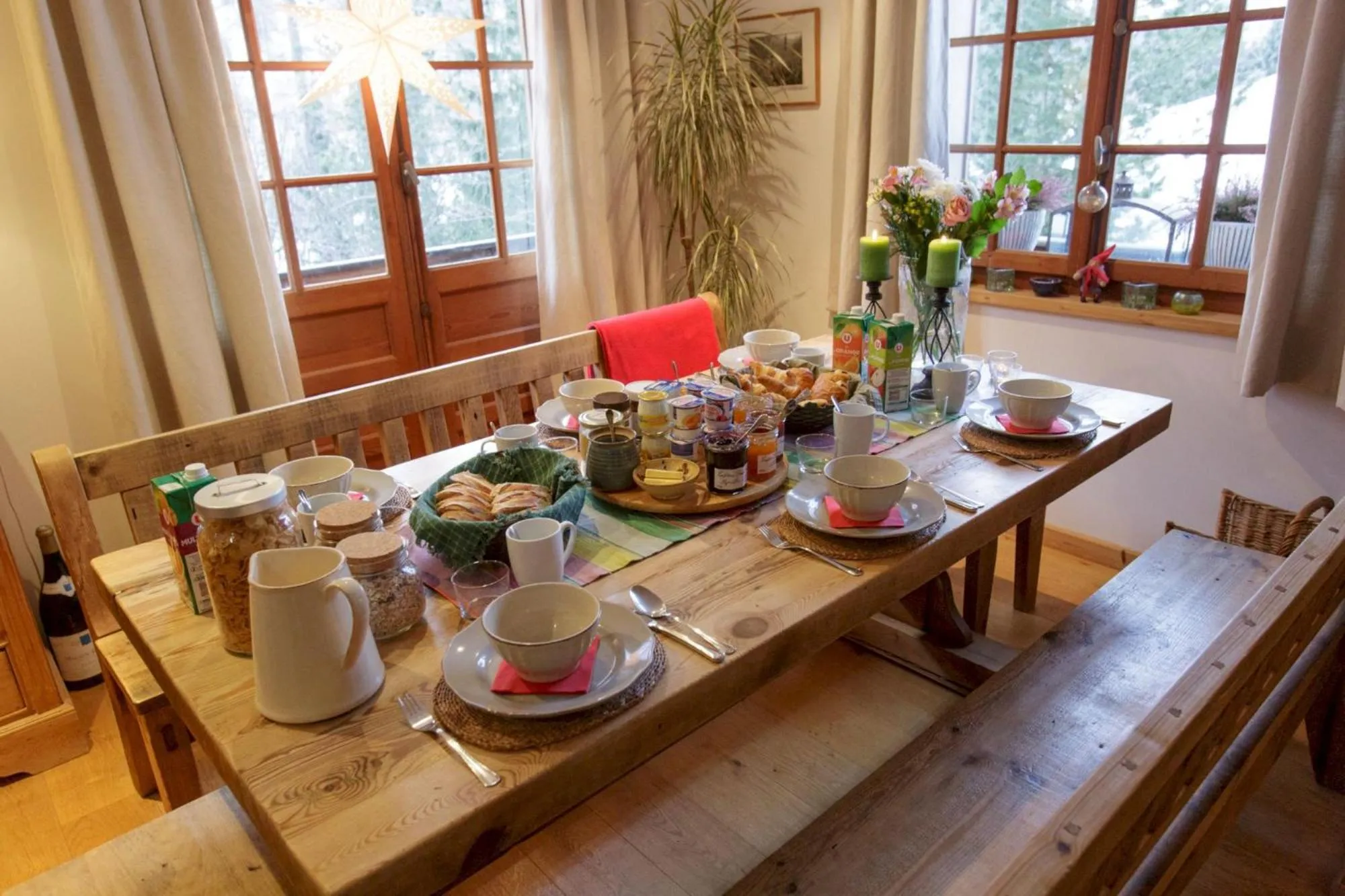Dining area in The Guest House