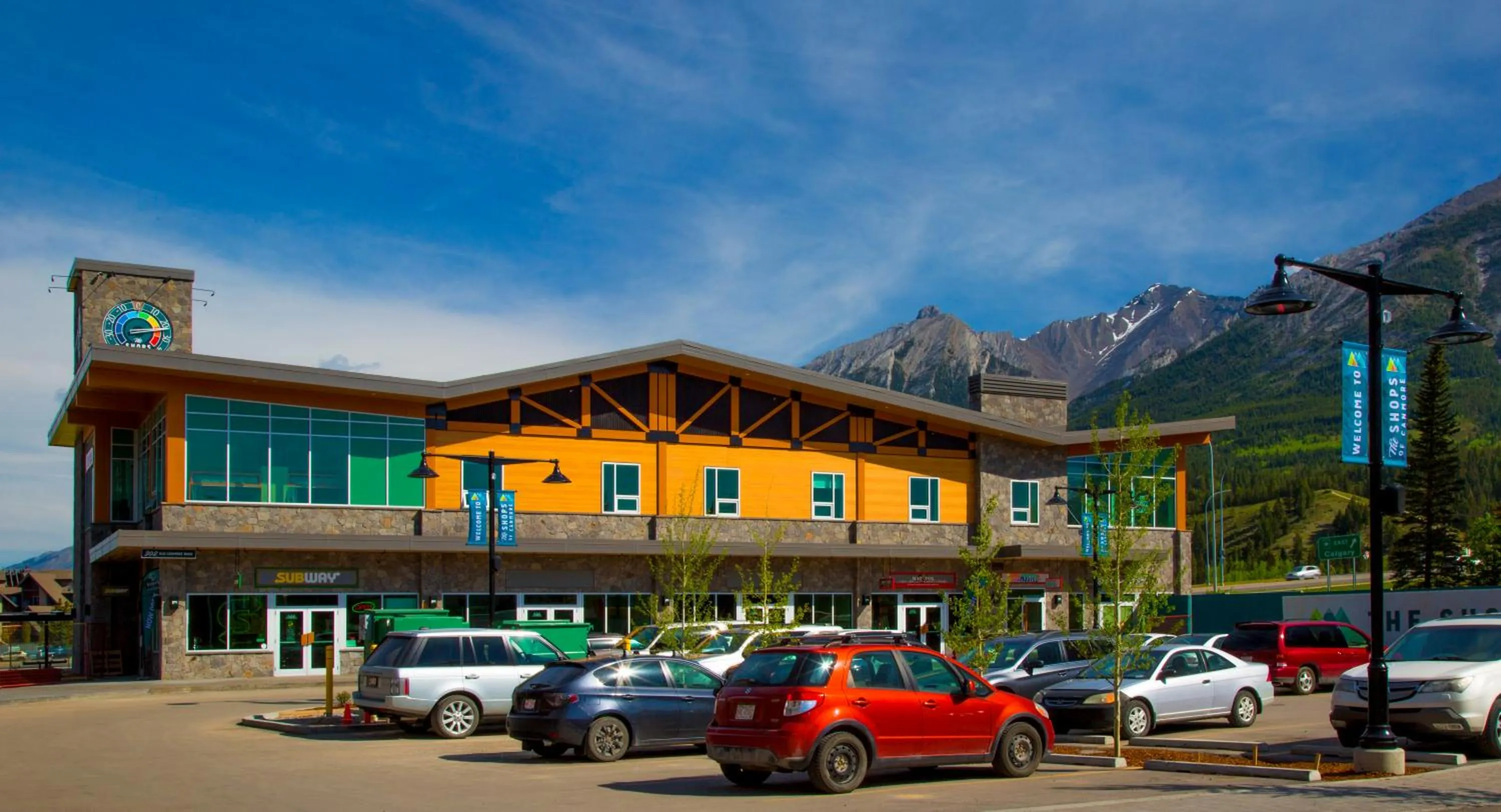 Property building in Canmore Downtown Hostel