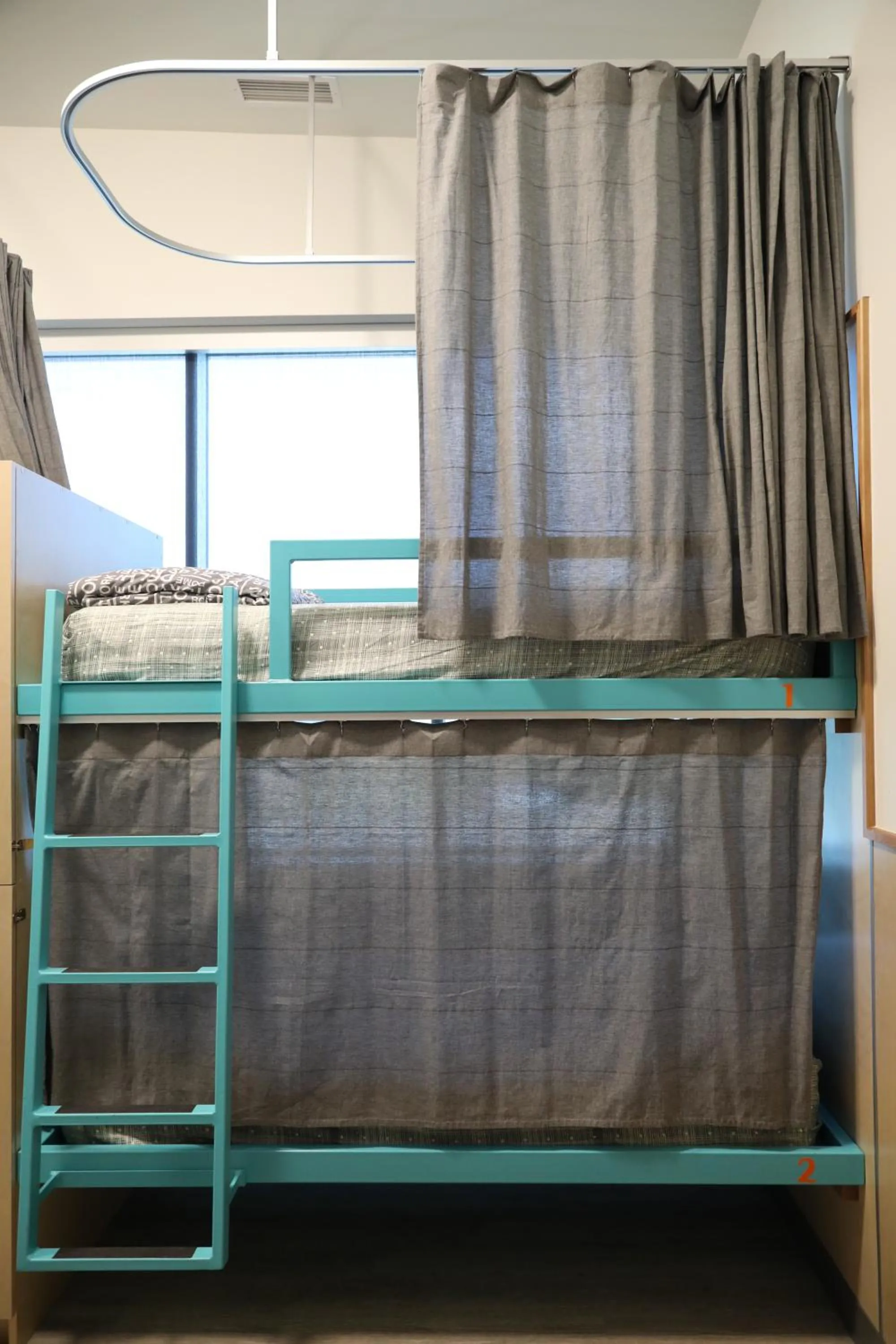 bunk bed, Bed in Canmore Downtown Hostel