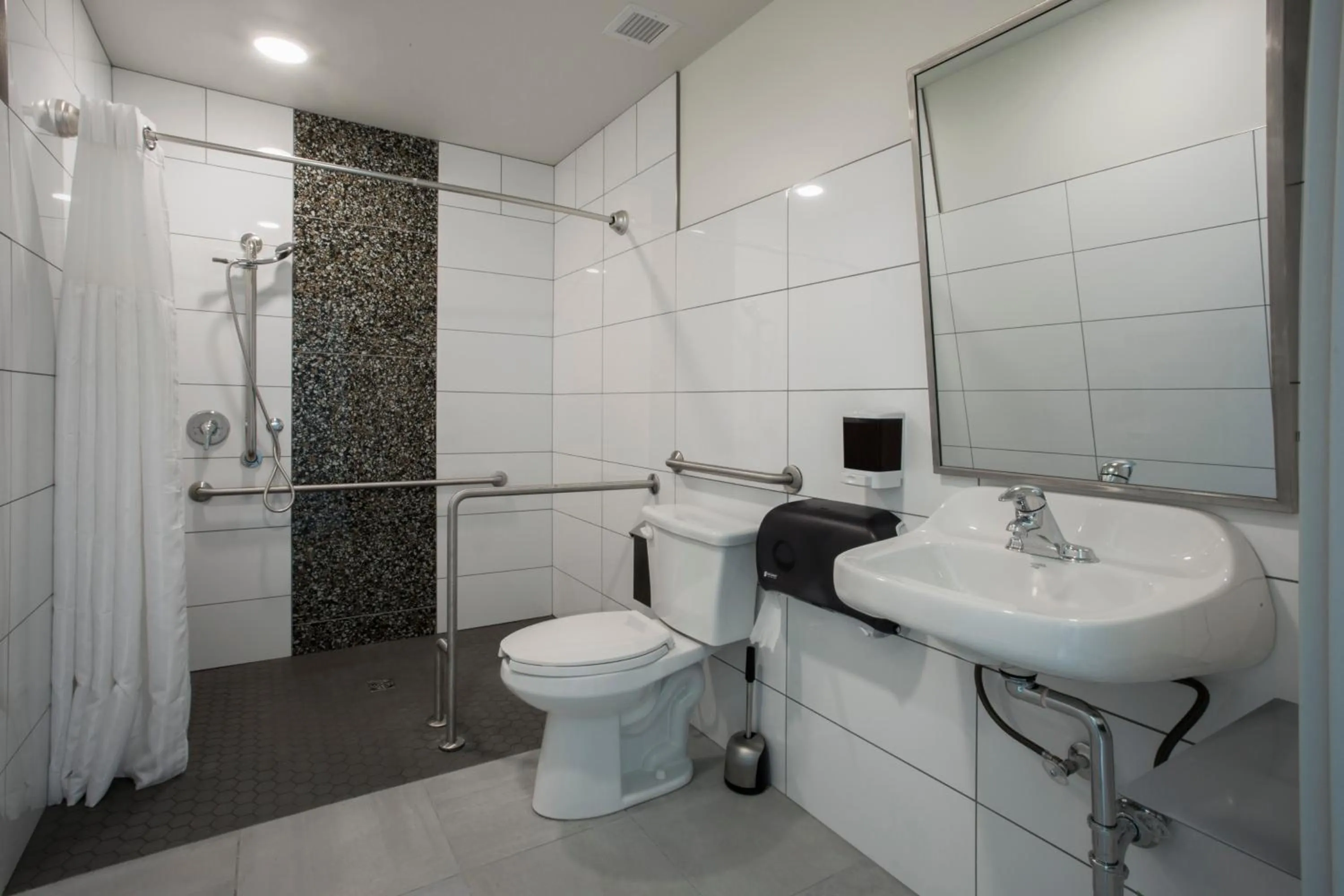 Toilet in Canmore Downtown Hostel