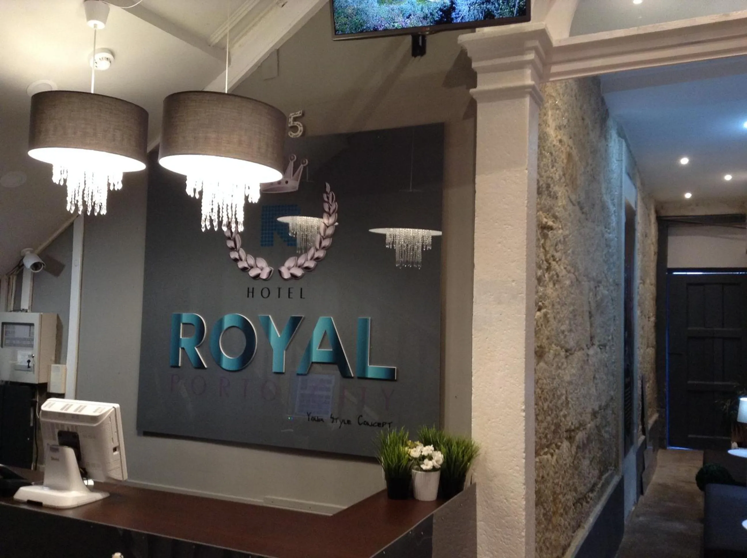 Lobby or reception in Royal Porto City