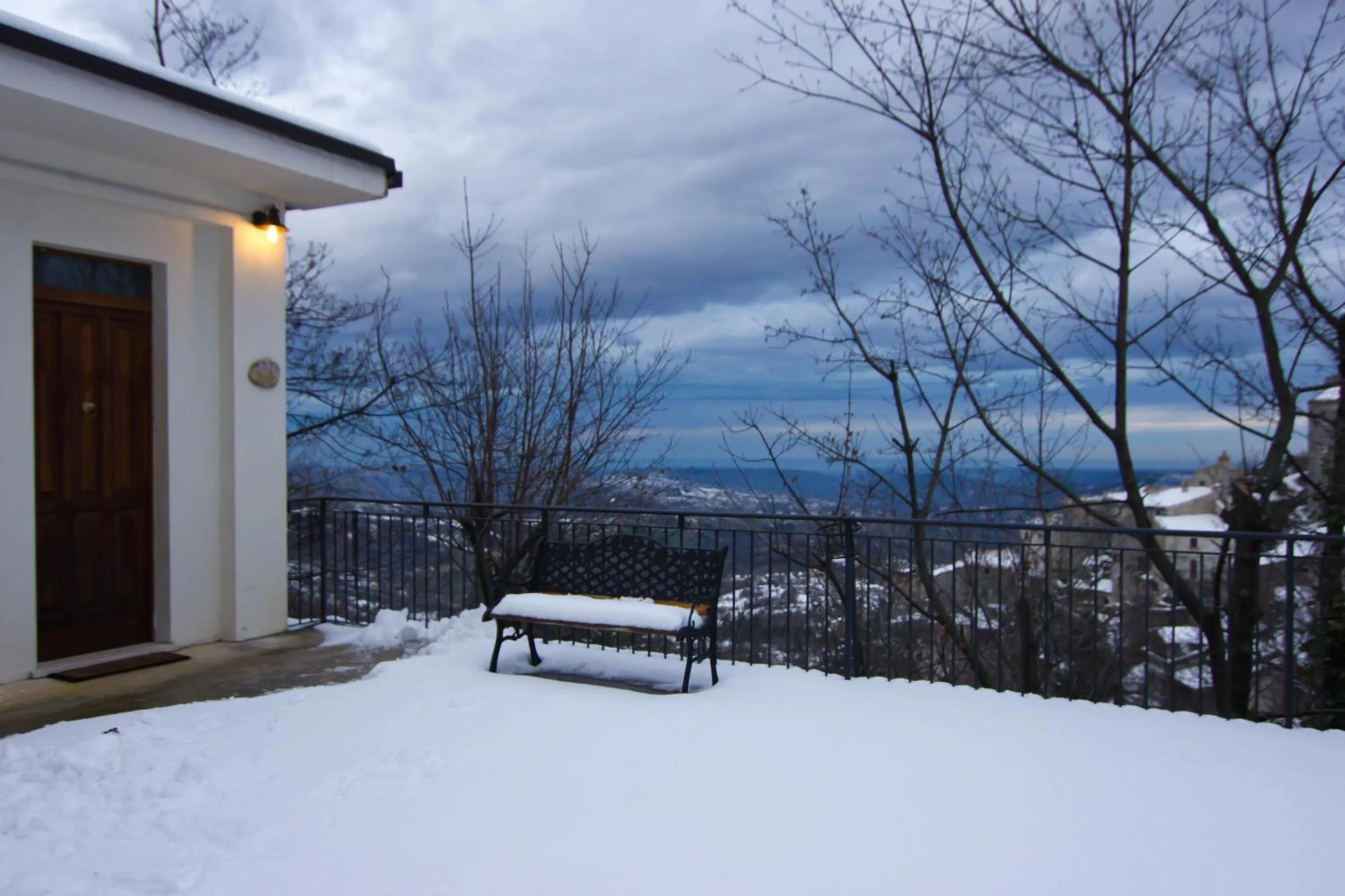Natural landscape in Residence Praetorium Maiella Park
