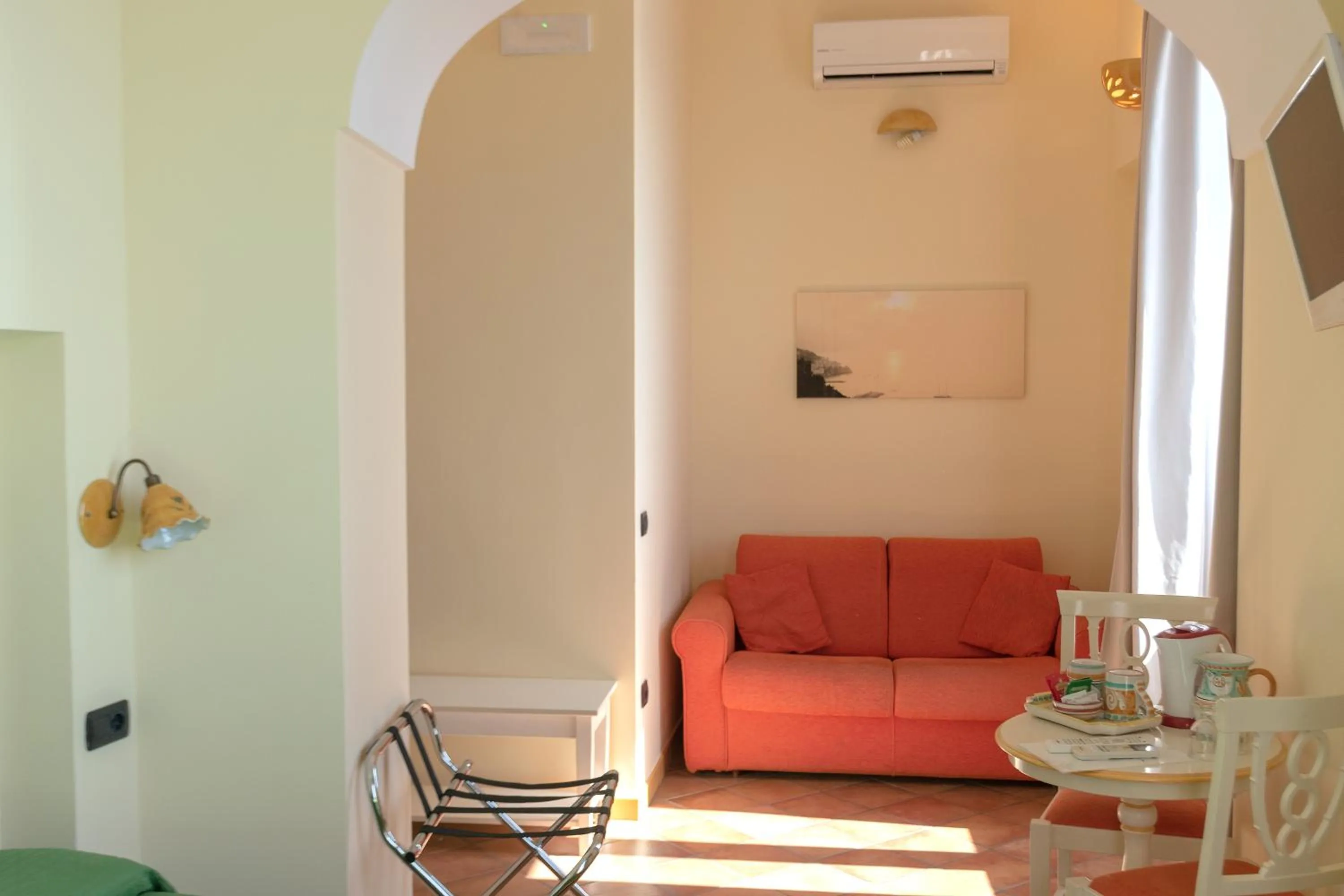 Living room in B&B Il Porticciolo di Amalfi