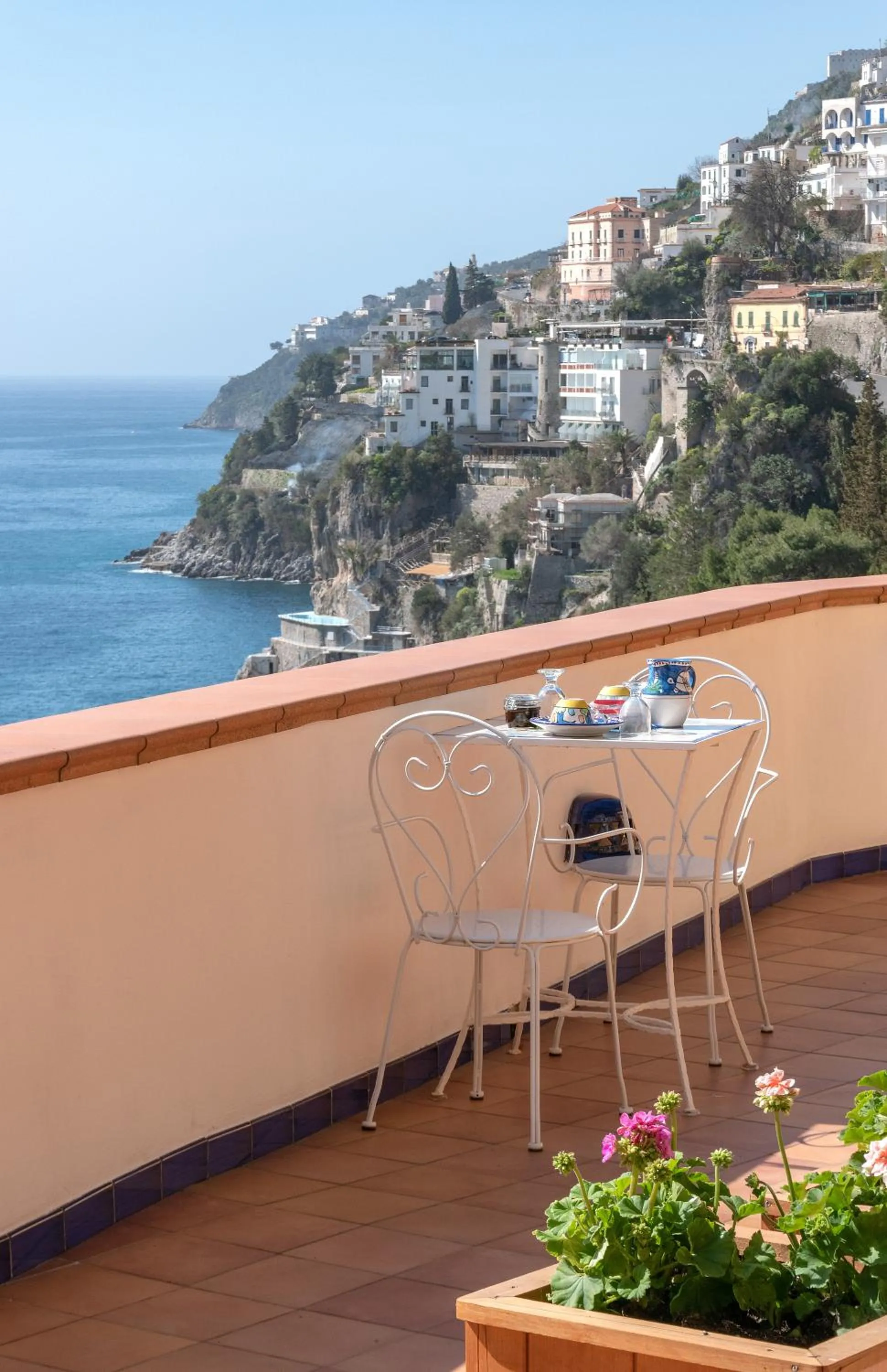 Balcony/Terrace in B&B Il Porticciolo di Amalfi