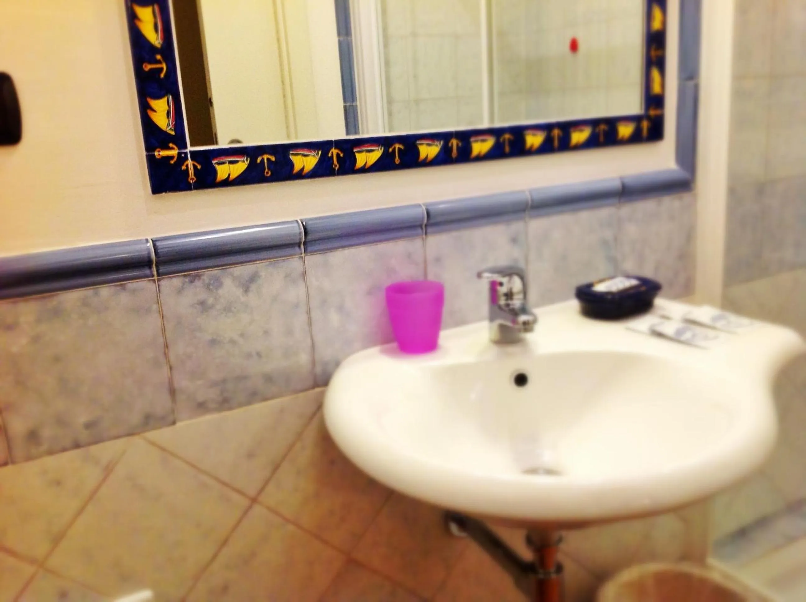 Bathroom in B&B Il Porticciolo di Amalfi