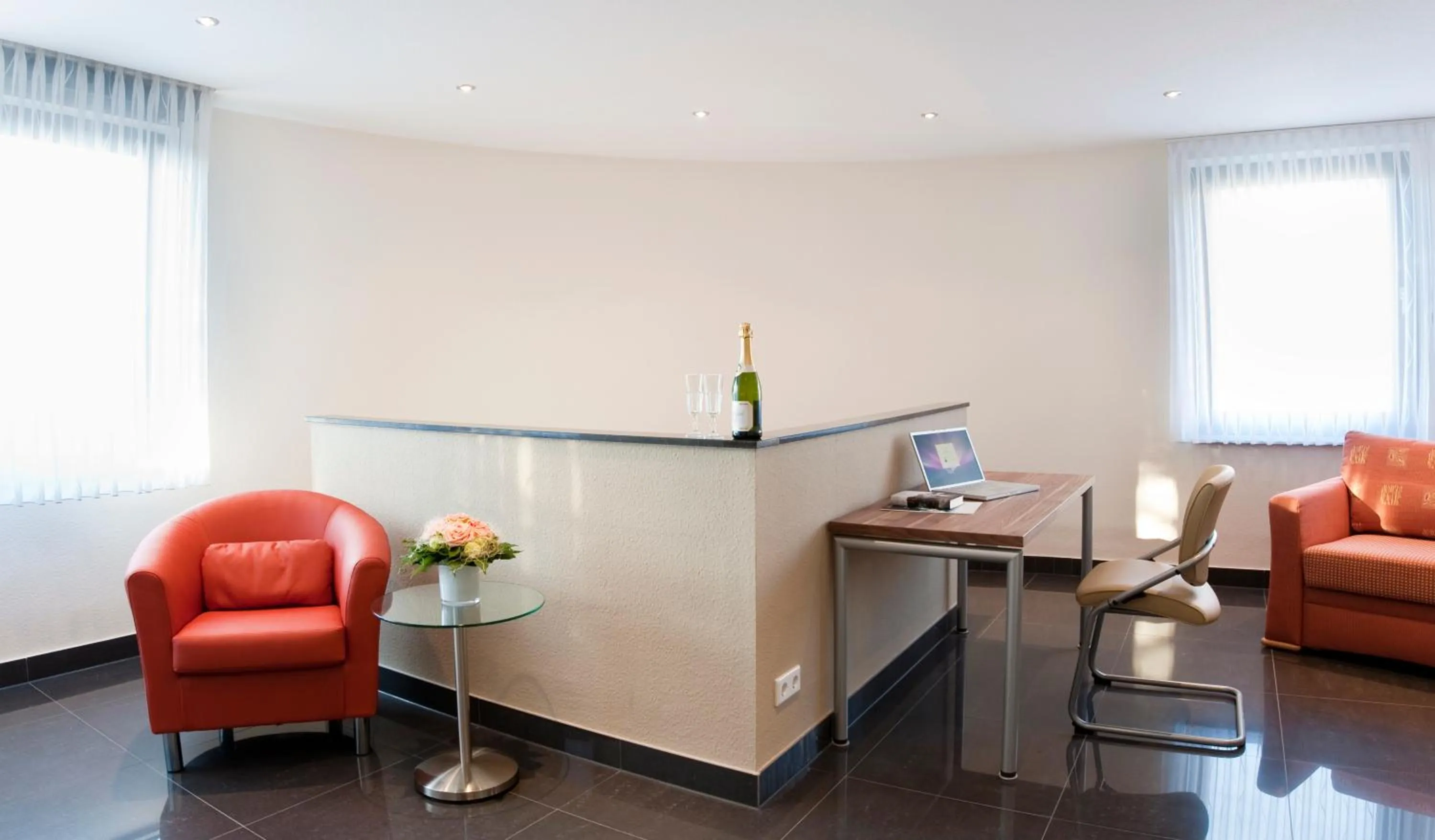 Living room in Appartements am Kleeblatt