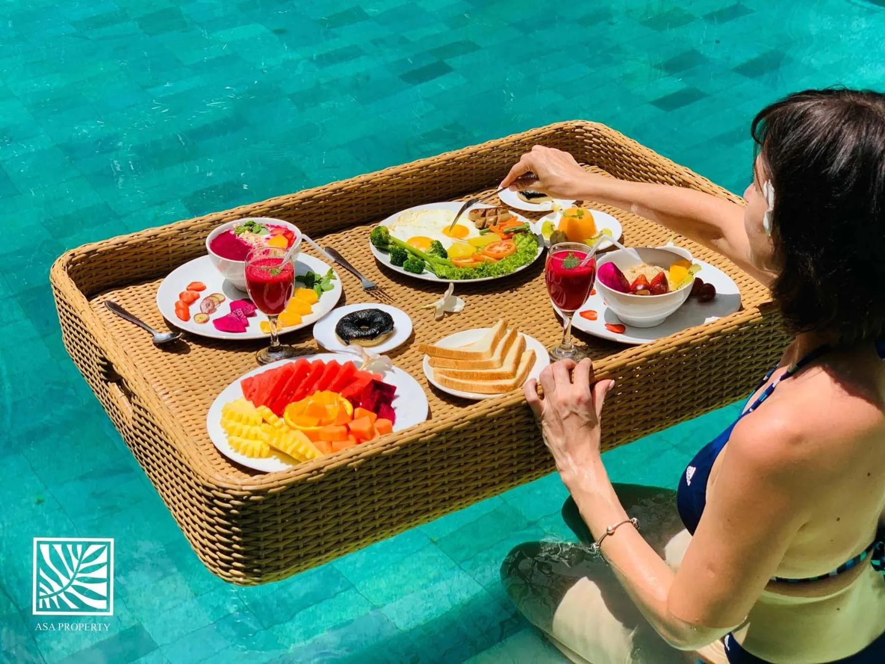 Breakfast in Beach Axis Villa, Seminyak