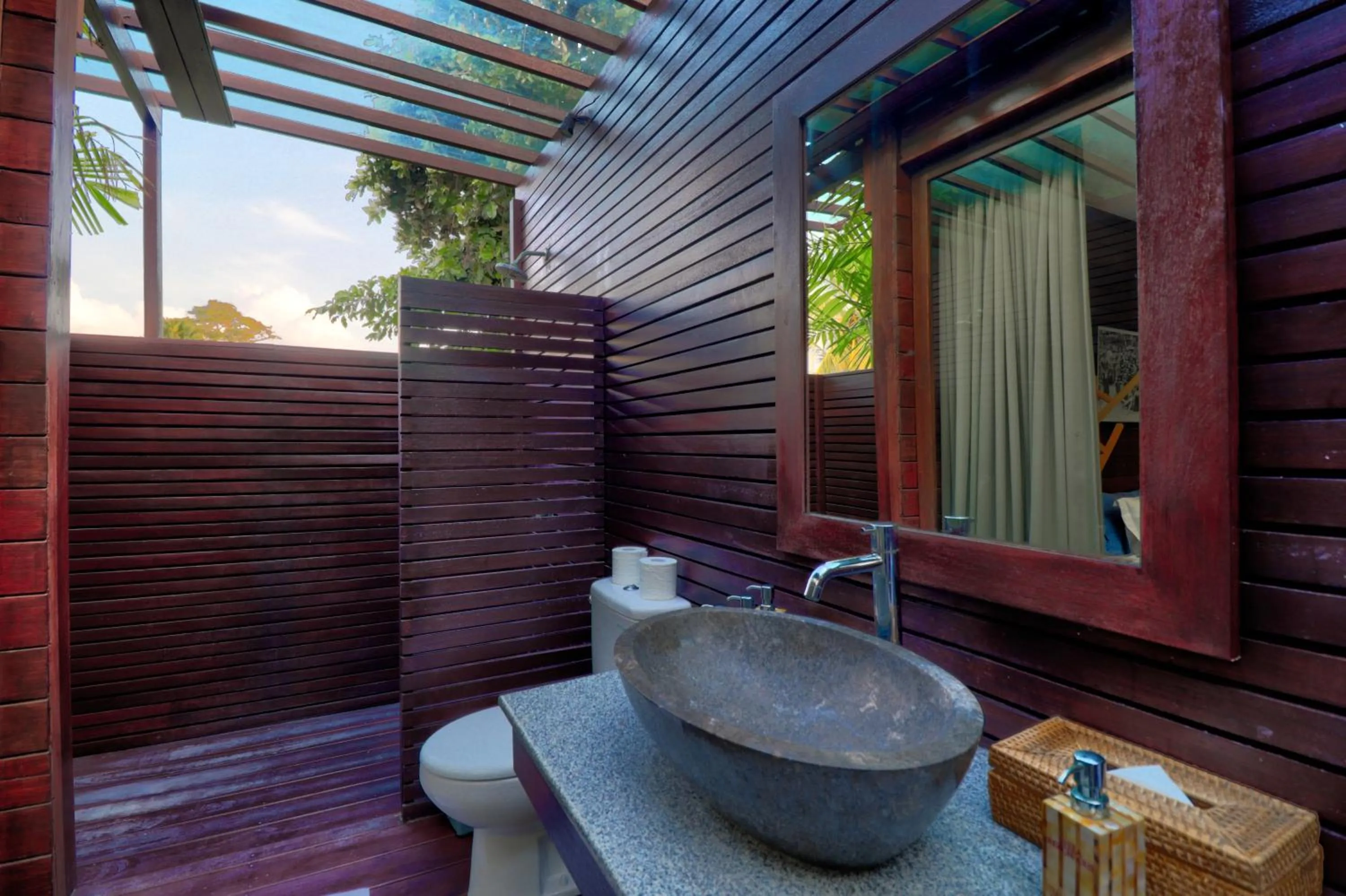 Bathroom in Beach Axis Villa, Seminyak